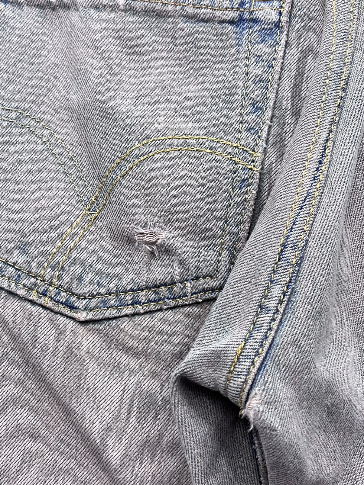 Hot Model Sex Designer Super Destroyed Ripped Blowout Mudmax Denim Size 30" / US 8 / IT 44 - 12 Thumbnail
