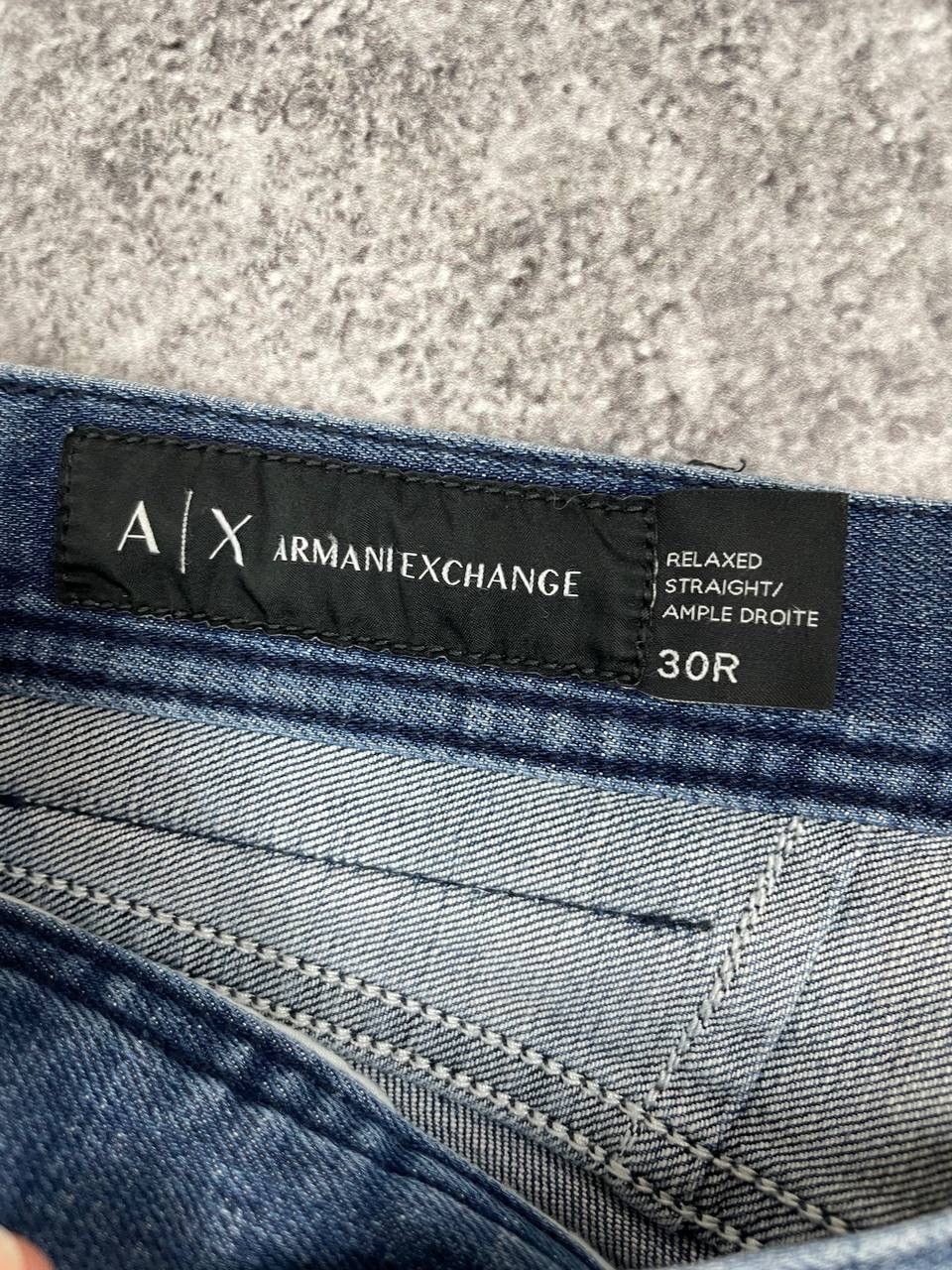 Armani Exchange Armani Exchange Men Denim Jeans Blue RelaxedStraight SizeW30 Size US 30 / EU 46 - 8 Thumbnail