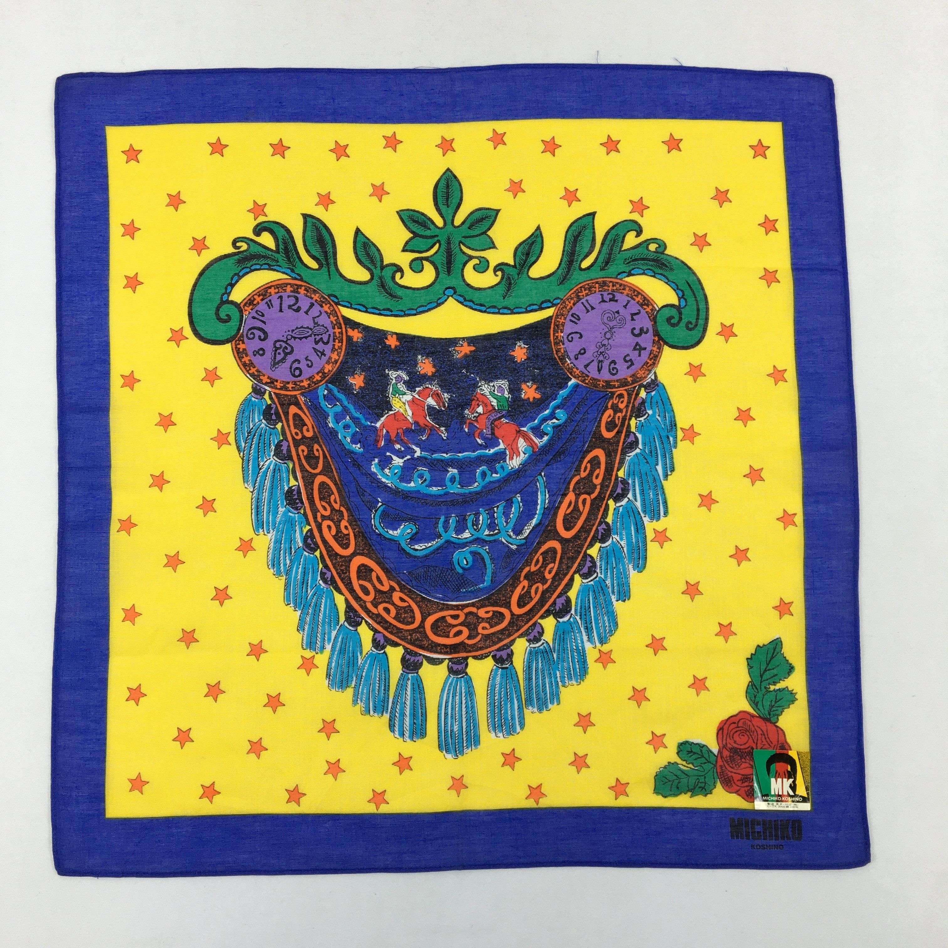 Michiko Koshino London Vintage Michiko Koshino Handkerchief Neckerchief Bandana Size ONE SIZE - 2 Thumbnail