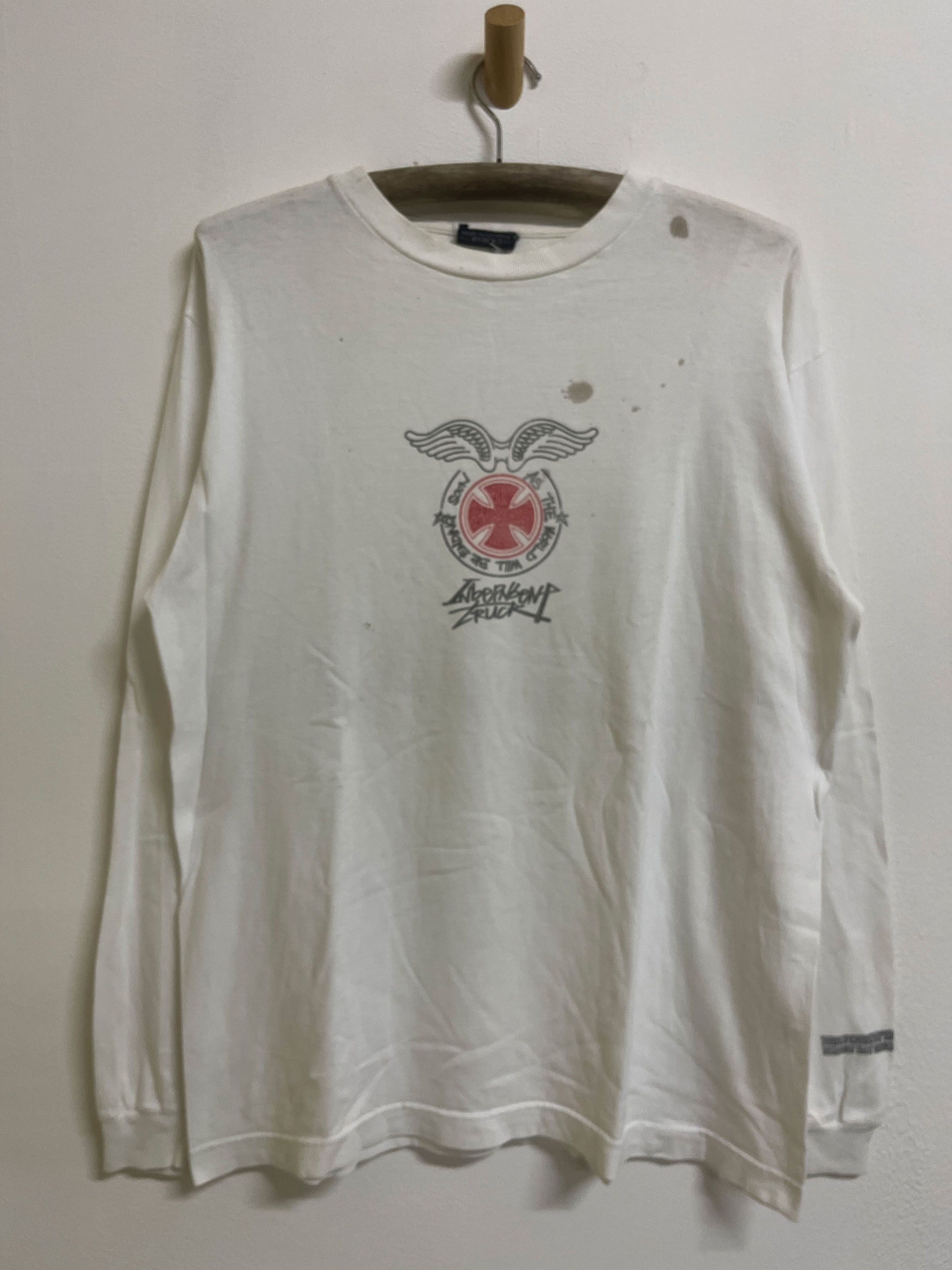 Independent Truck Co. Vintage Independent Truck Long Sleeve Sk8 Surf Skateboard Size US L / EU 52-54 / 3 - 1 Thumbnail