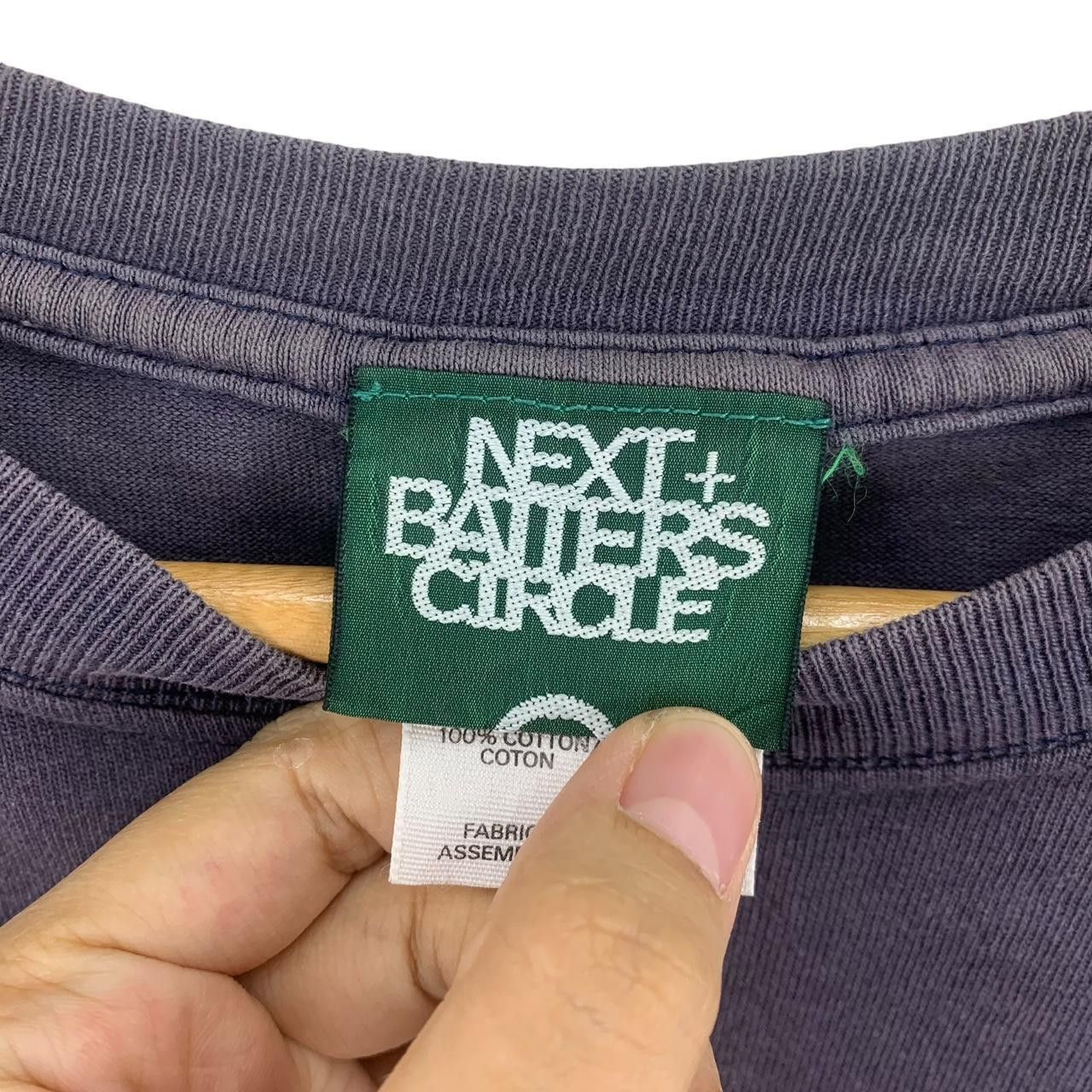 Vintage Vintage NEXT BATTER’S CIRCLE Skateboard Natural Faded Tee Size US M / EU 48-50 / 2 - 3 Thumbnail