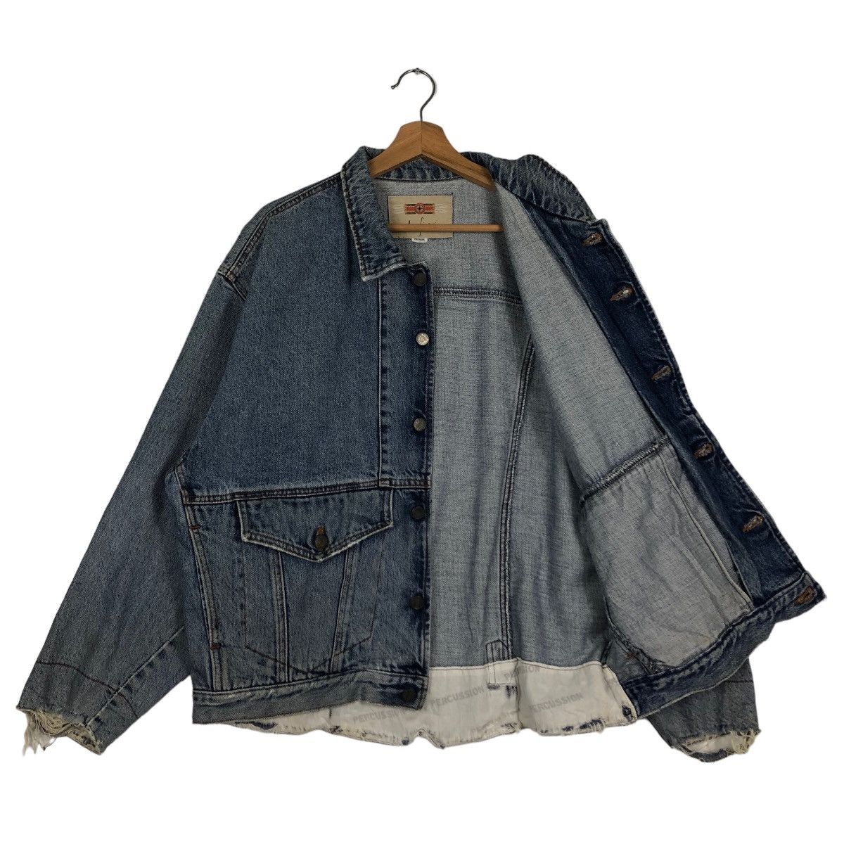 Hysteric Glamour 🔥Biker Denim Jacket Icefive Made in Japan Size US M / EU 48-50 / 2 - 9 Thumbnail