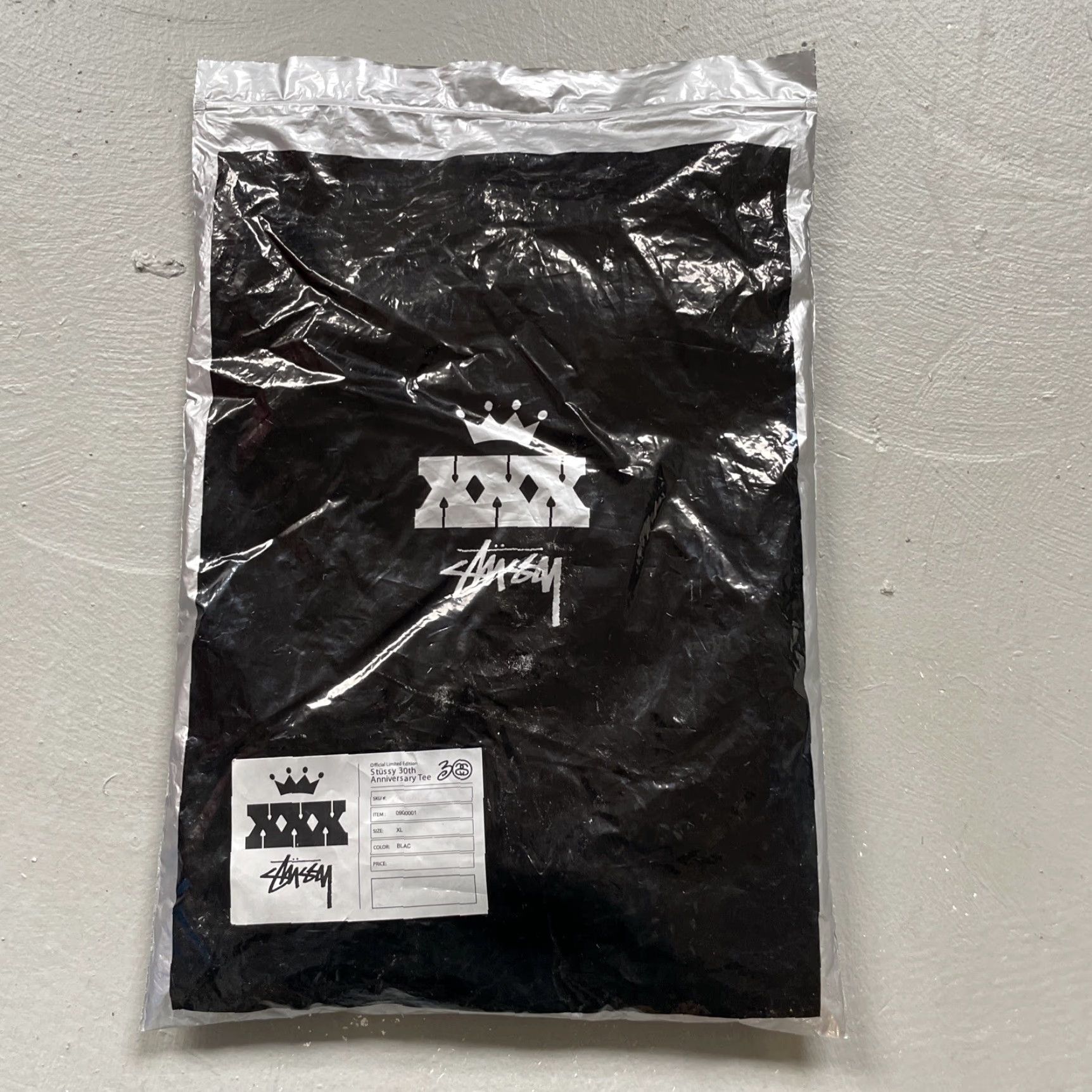 Vintage Stussy T-Shirt Mens XL Black 30th Anniversary Molotov Cocktail Y2K Party 2009 RARE Size US XL / EU 56 / 4 - 2 Thumbnail