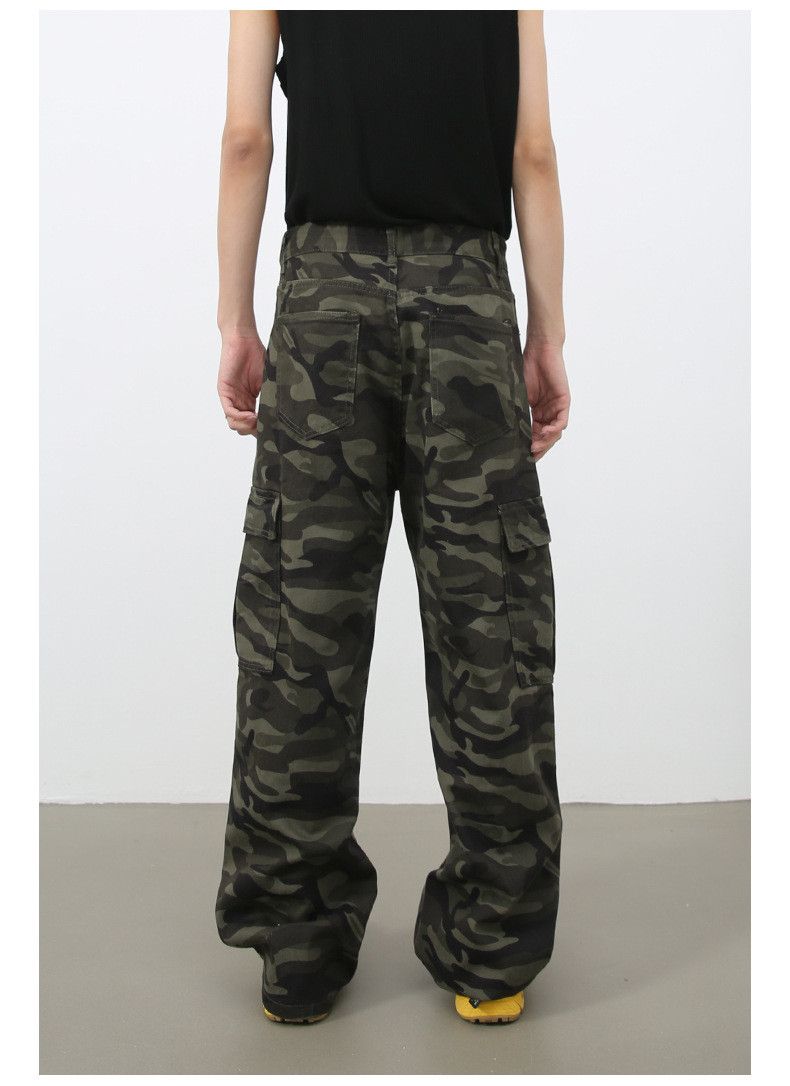Japanese Brand × Jean American street pocket camouflage cargo jeans Size US 32 / EU 48 - 5 Thumbnail