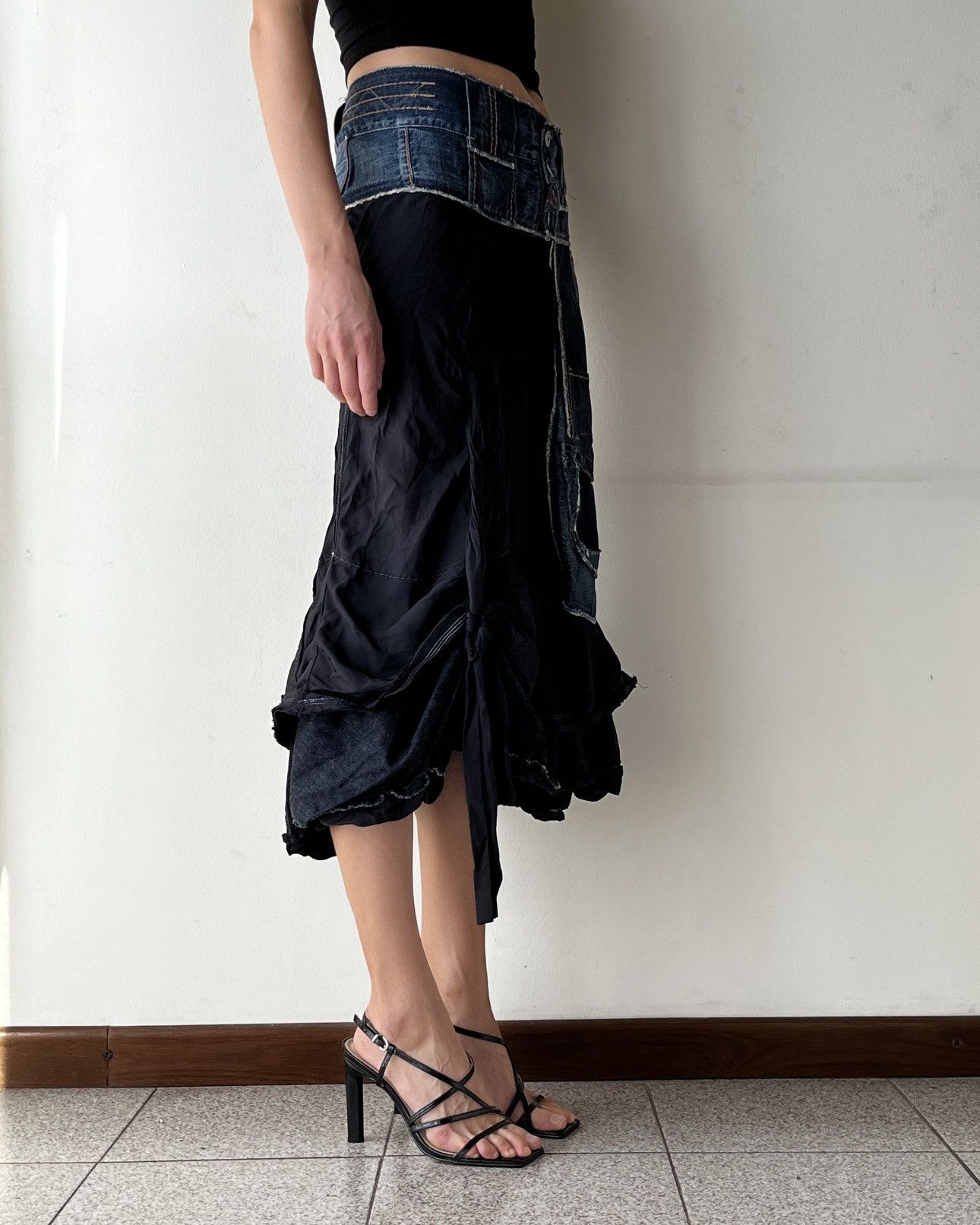 Marithe + Francois Girbaud Marithé & François Girbaud denim skirt Size 27" / US 4 / IT 40 - 6 Thumbnail
