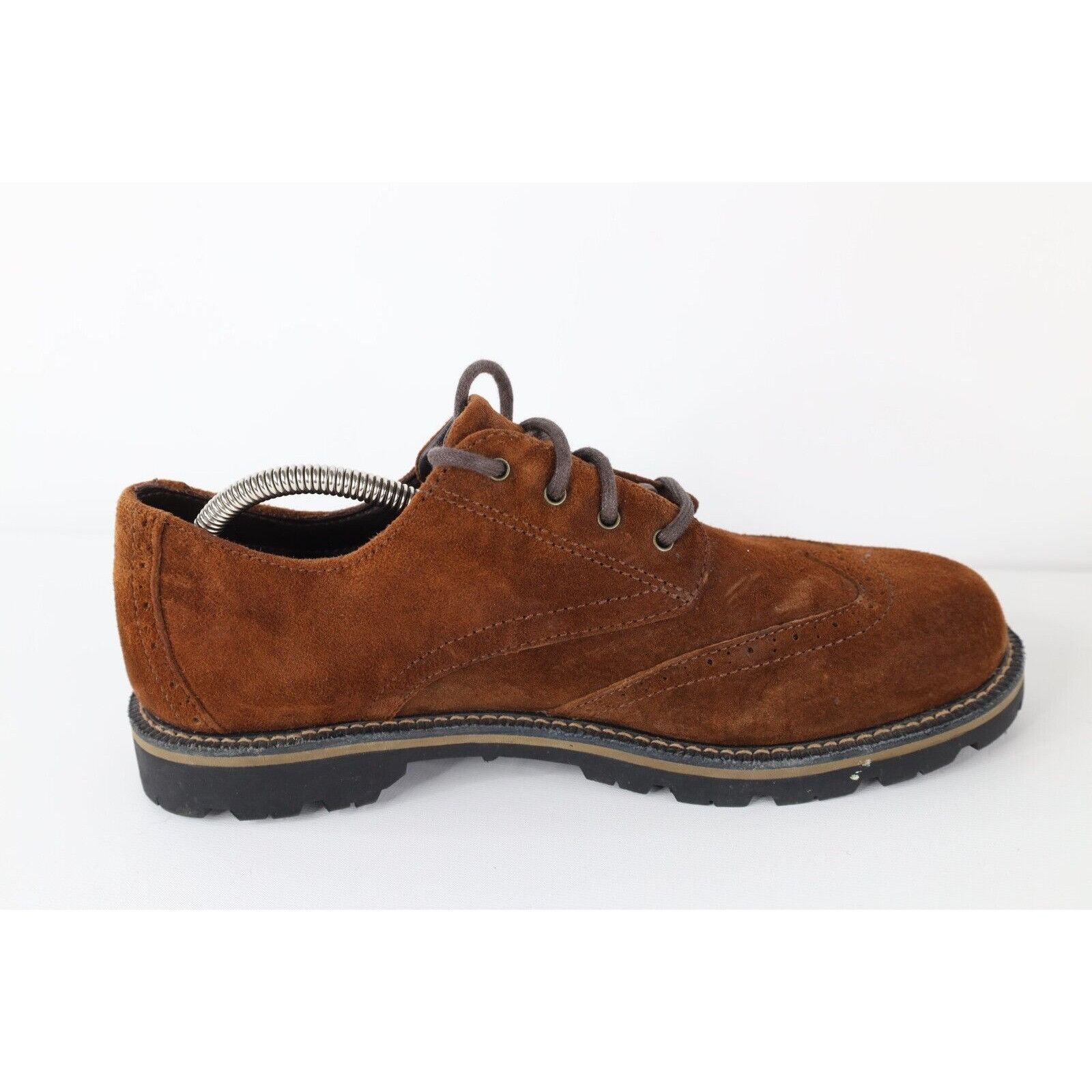 L.L. Bean × Vintage Vintage LL Bean Distressed Suede Leather Wingtips Shoes Size US 9 / EU 42 - 6 Thumbnail