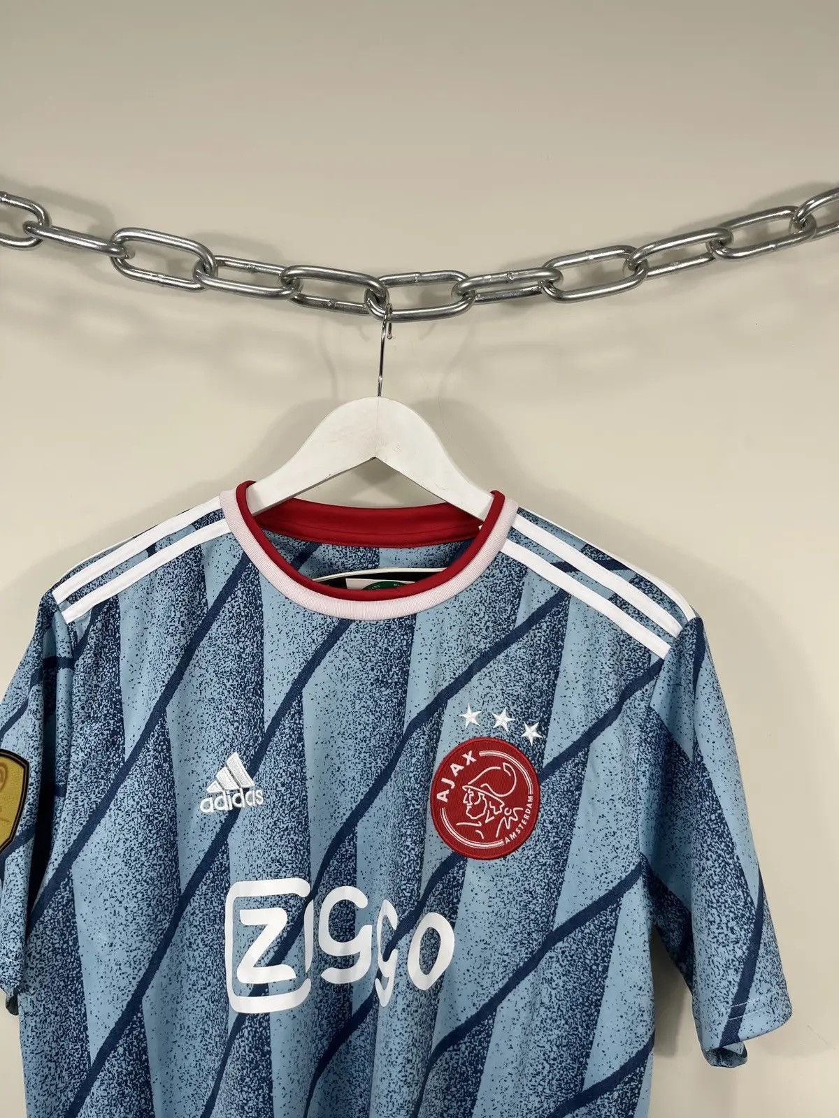 Adidas Adidas Ajax 2020/21 Van De Beek NEW Football Soccer Jersey Size US L / EU 52-54 / 3 - 4 Thumbnail