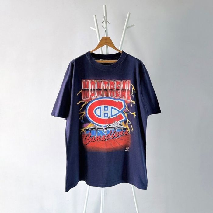 Vintage Vintage 90s Montreal Canadiens NHL t-shirts 1side | Grailed