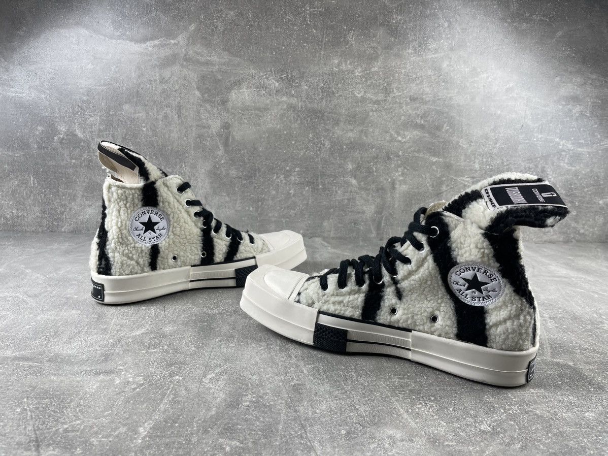 Converse Converse x DRKSHDW TURBODRK Chuck 70 Shearling Teddy Pearl Size US 7 / EU 40 - 6 Thumbnail