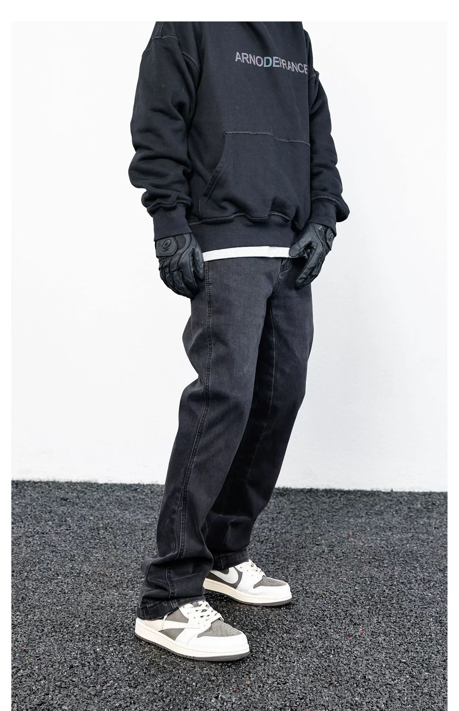 Designer × Jean × Vintage faded patchwork skate hiphop bootcut jeans Size US 36 / EU 52 - 8 Thumbnail