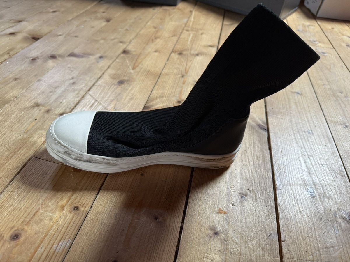 Rick Owens Drkshdw Rick Owens DRKSHDW SOCK Ramones Size US 7 / EU 40 - 7 Thumbnail