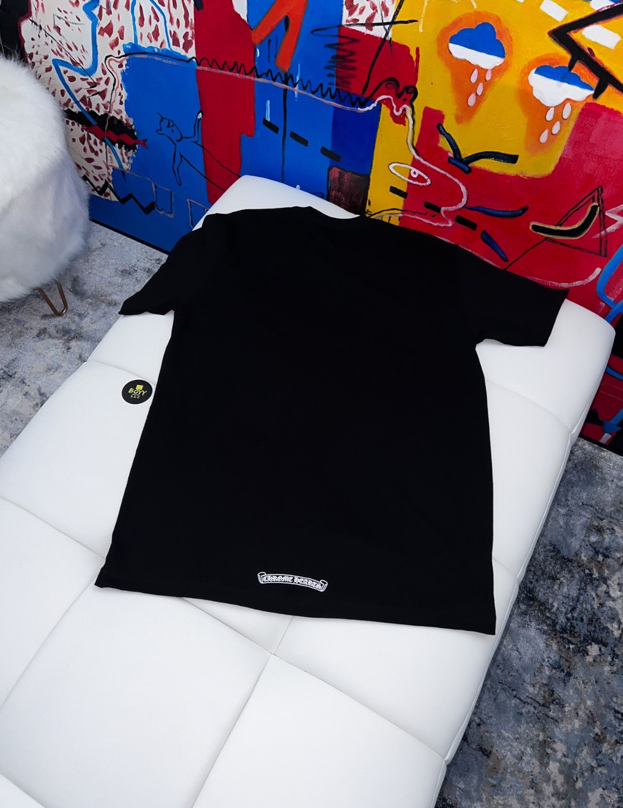 Chrome Hearts Chrome hearts logo t shirt Size US L / EU 52-54 / 3 - 3 Thumbnail