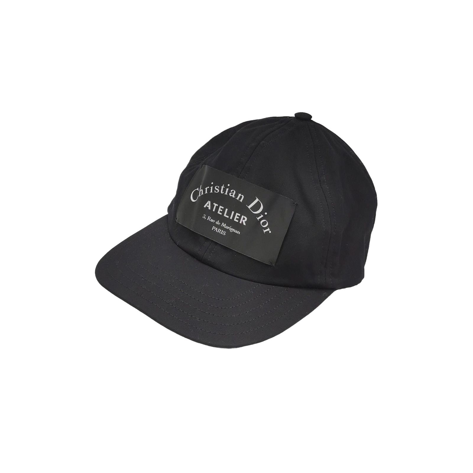 Dior×Daniel Arsham　20SS ロゴキャップ ブラック Daniel Arsham × Dior Christian Dior x Daniel Arsham baseball cap