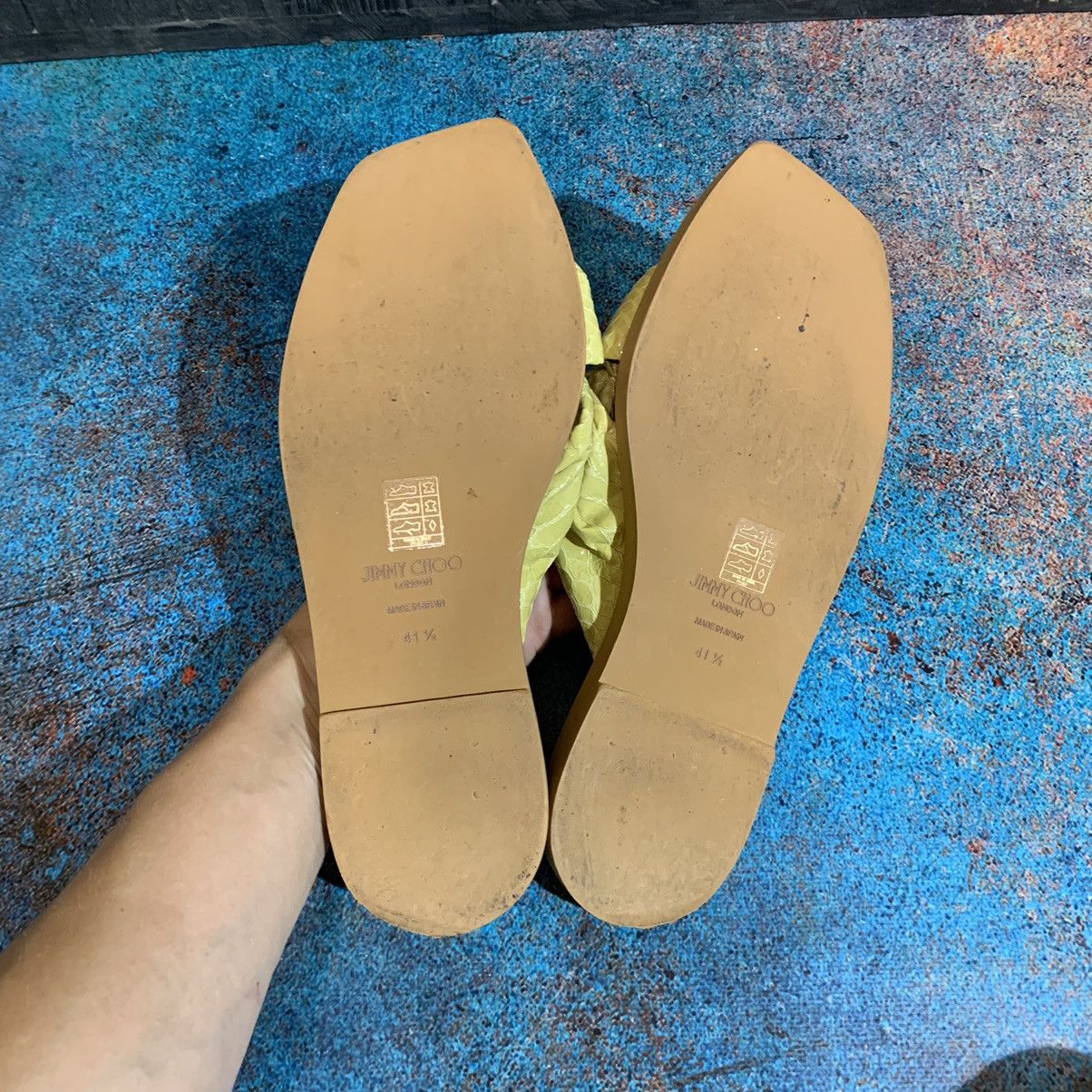Jimmy Choo Jimmy Choo Tropica Leather Sandals Size 41.5 Size US 11.5 / IT 41.5 - 13 Thumbnail