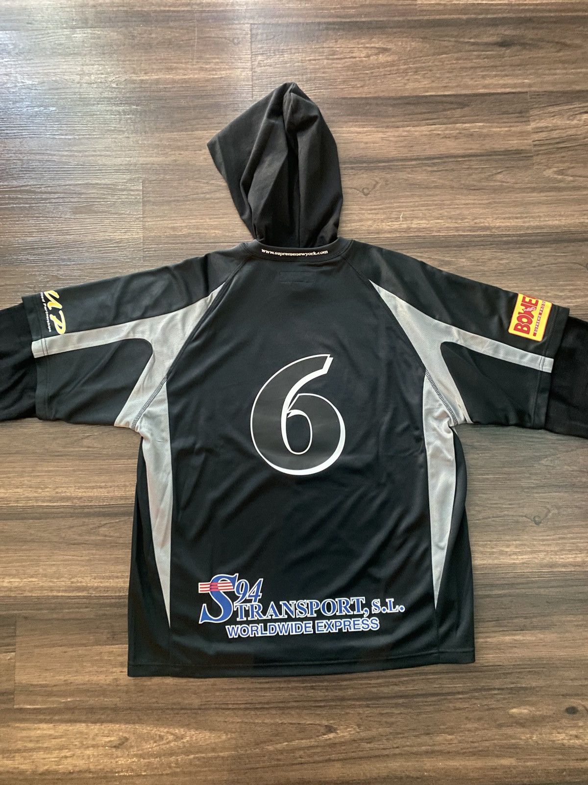 Supreme Supreme 23 Soccer Jersey Hoodie Size US S / EU 44-46 / 1 - 3 Thumbnail