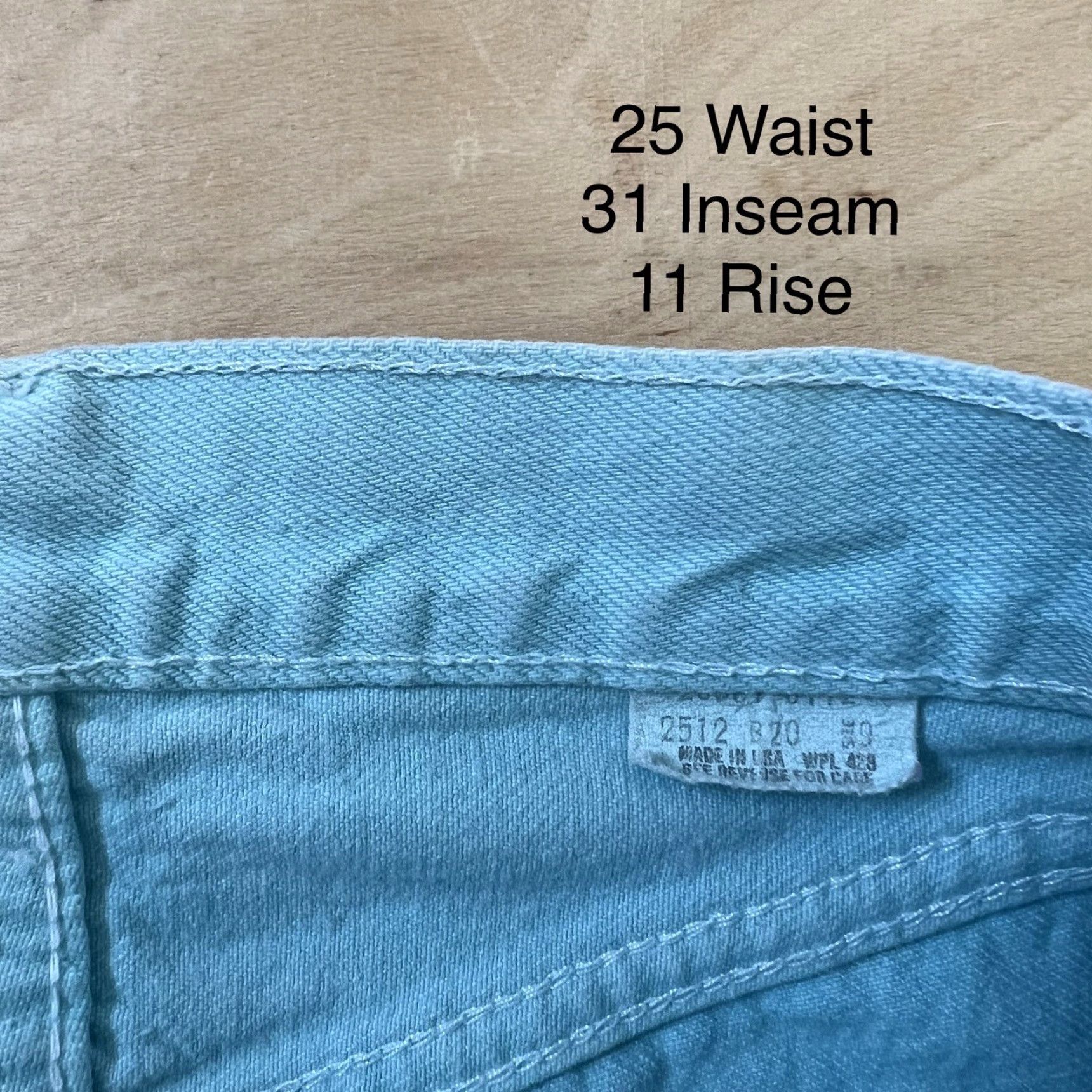 Levi's VINTAGE Levi's 501 Jeans 25x31 Denim Blue 80s Workwear Made In USA For Women Summer Jeans Size 42" / US 20 - 5 Thumbnail