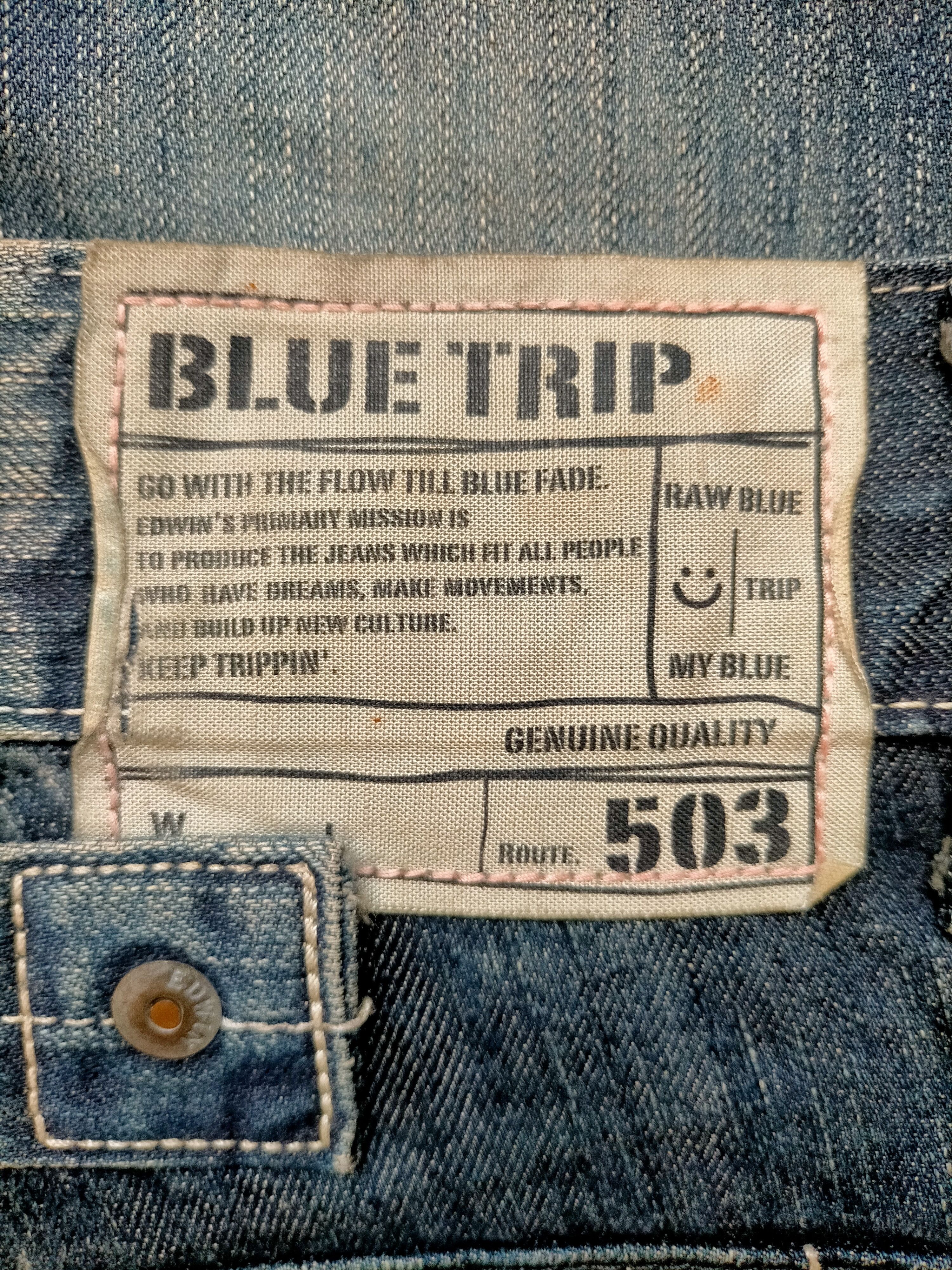 Edwin Flare Jeans 503 Blue Trip Japan blue Boot cut Size US 34 / EU 50 - 18 Thumbnail