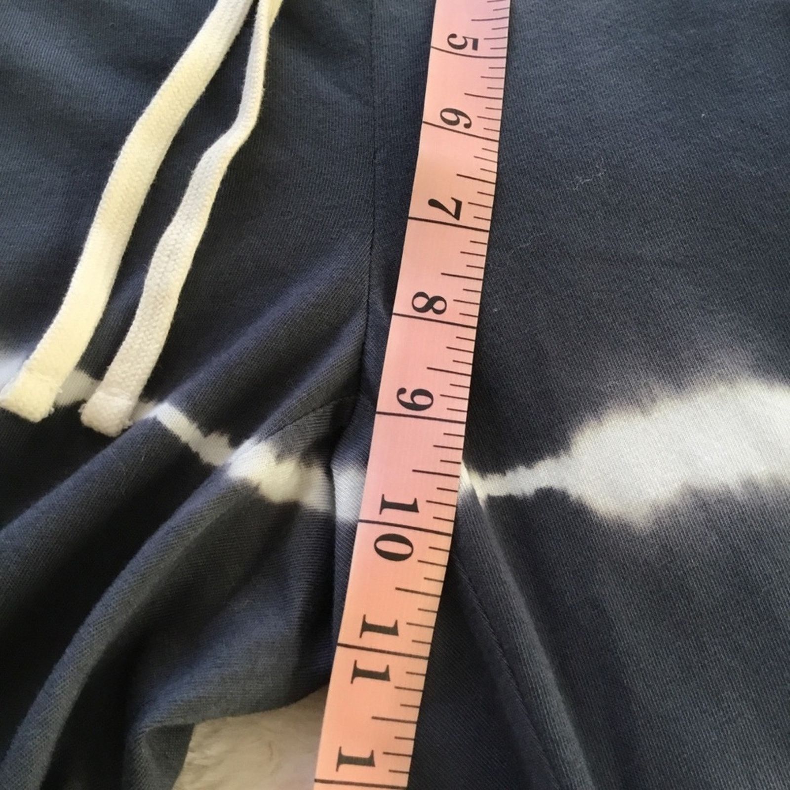 Other J. Jill Navy and White Tie-Dye Joggers Size 26" / US 2 / IT 38 - 11 Thumbnail