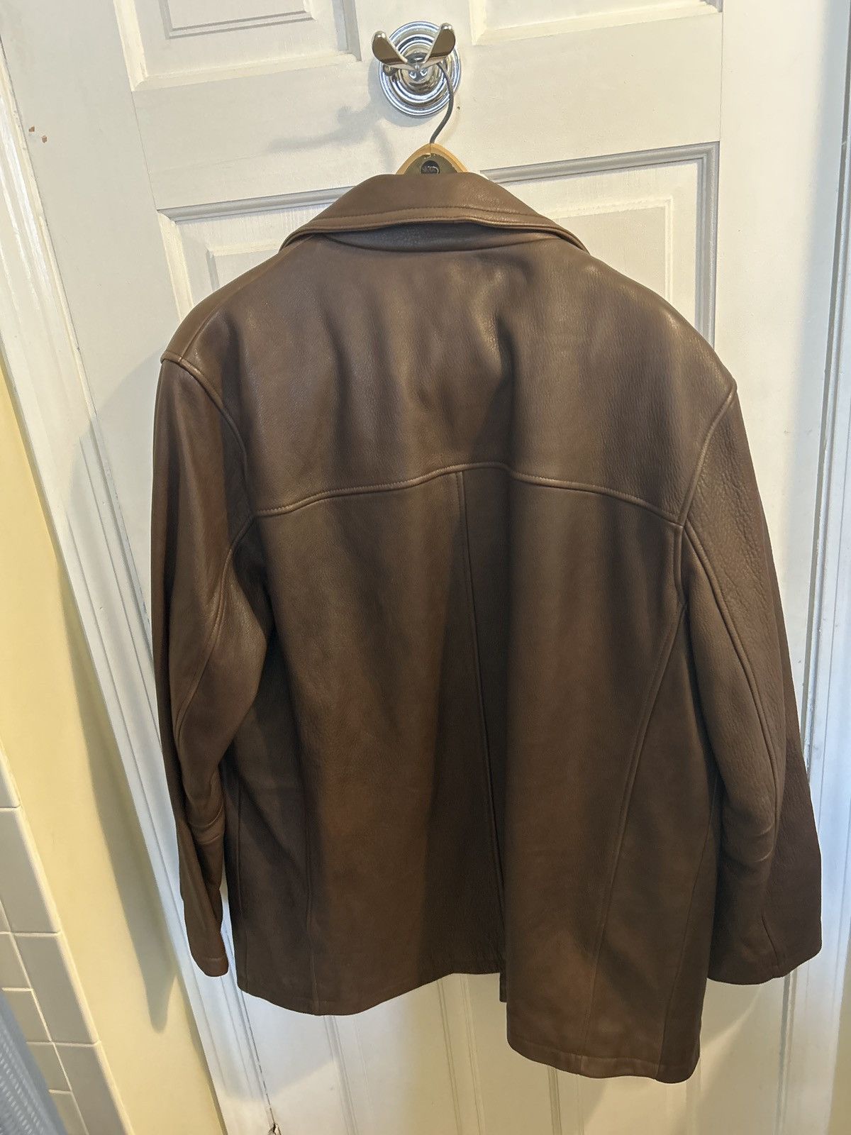 Wilsons Leather Wilson brown leather jacket Size US XL / EU 56 / 4 - 4 Thumbnail