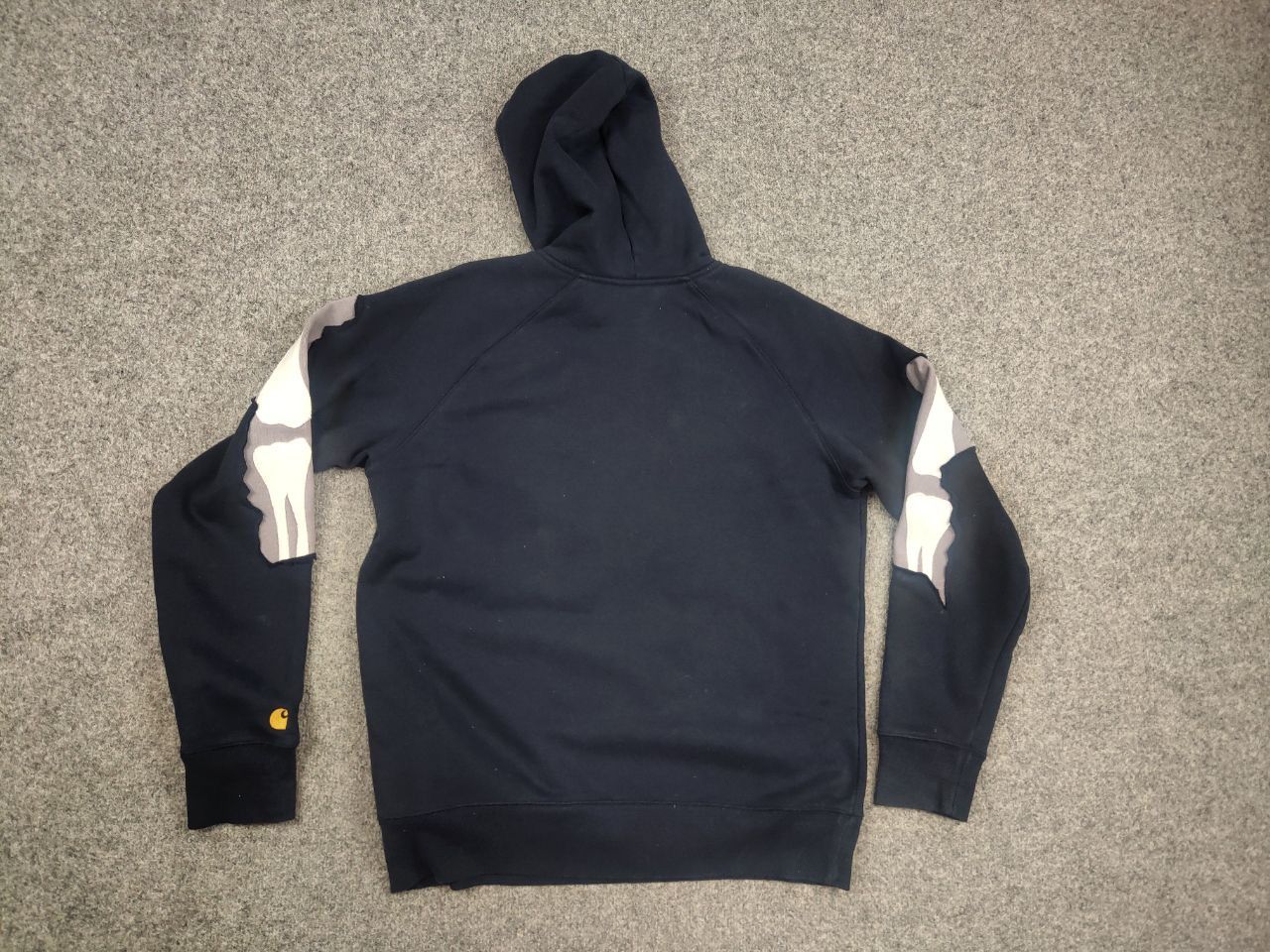 Carhartt Vintage Carhartt Skeleton Original Baggy Fit Hoodie USA Size US L / EU 52-54 / 3 - 12 Thumbnail
