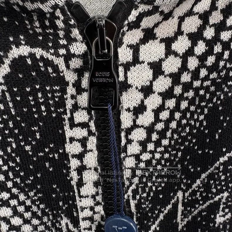 Louis Vuitton Louis Vuitton Yayoi Kusama Co-Branded Black Zip Hoodie Size US M / EU 48-50 / 2 - 5 Thumbnail