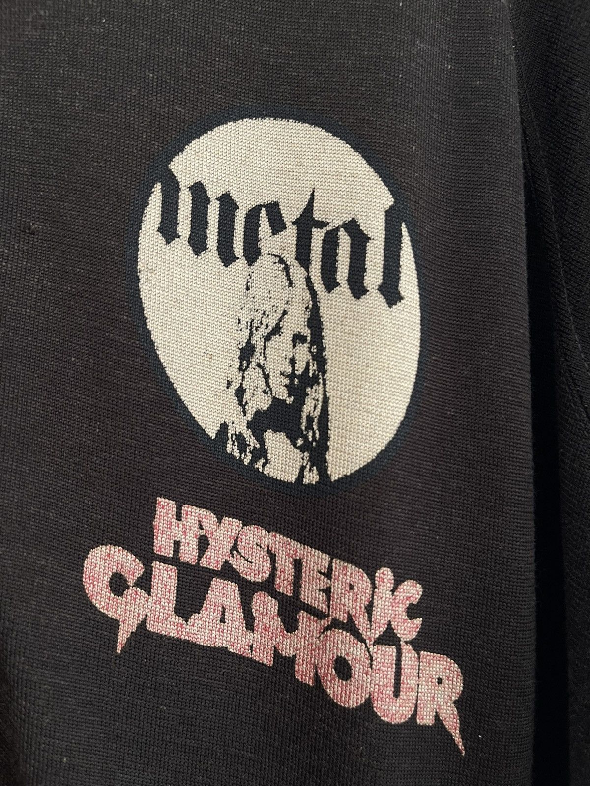 Hysteric Glamour Hysteric Glamour Metal Zip Up Longsleeve Worn like Brad Pitt Size US L / EU 52-54 / 3 - 6 Thumbnail