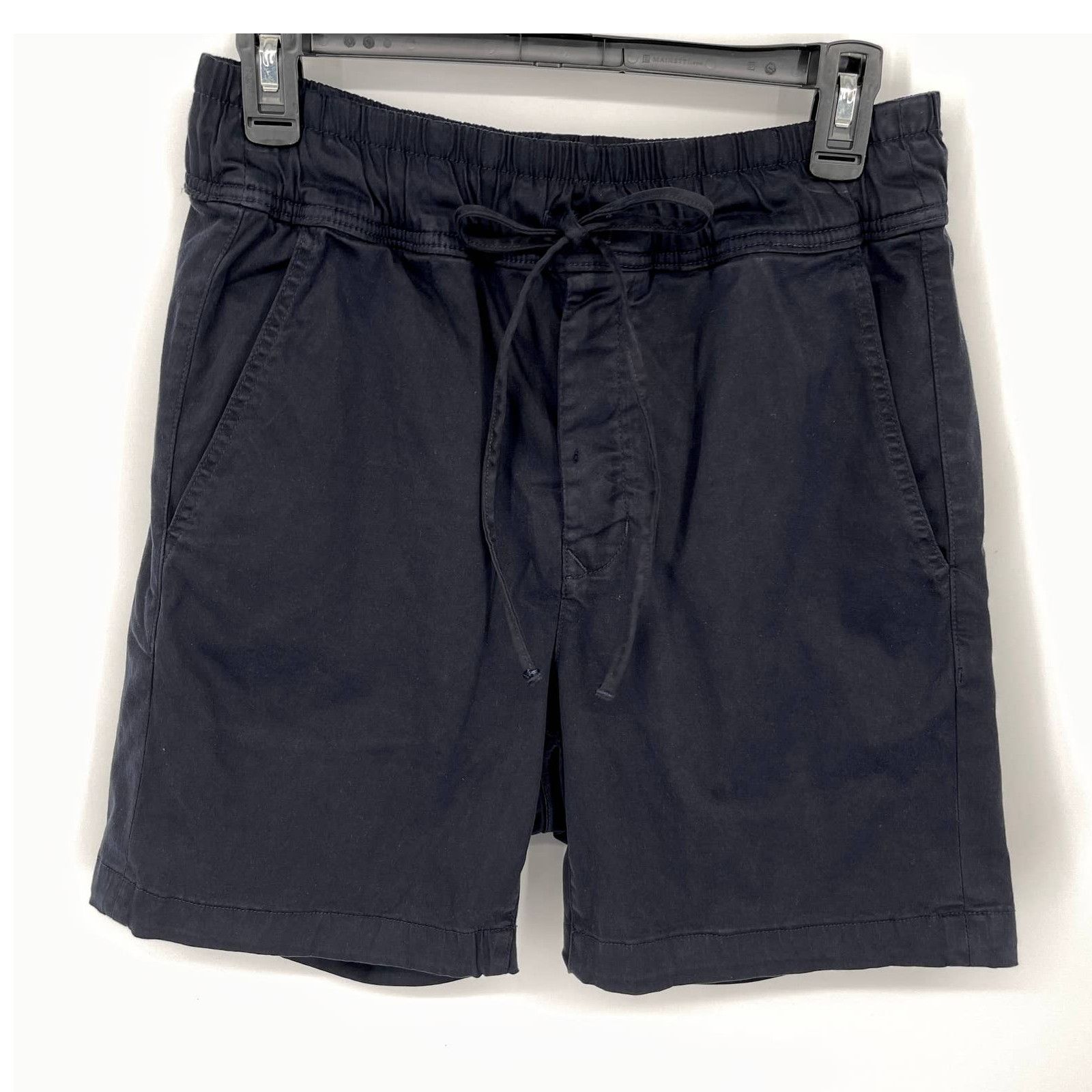 image of Cotton Citizen New Simon Shorts Button Fly S Super Navy in Blue, Men's (Size 28)