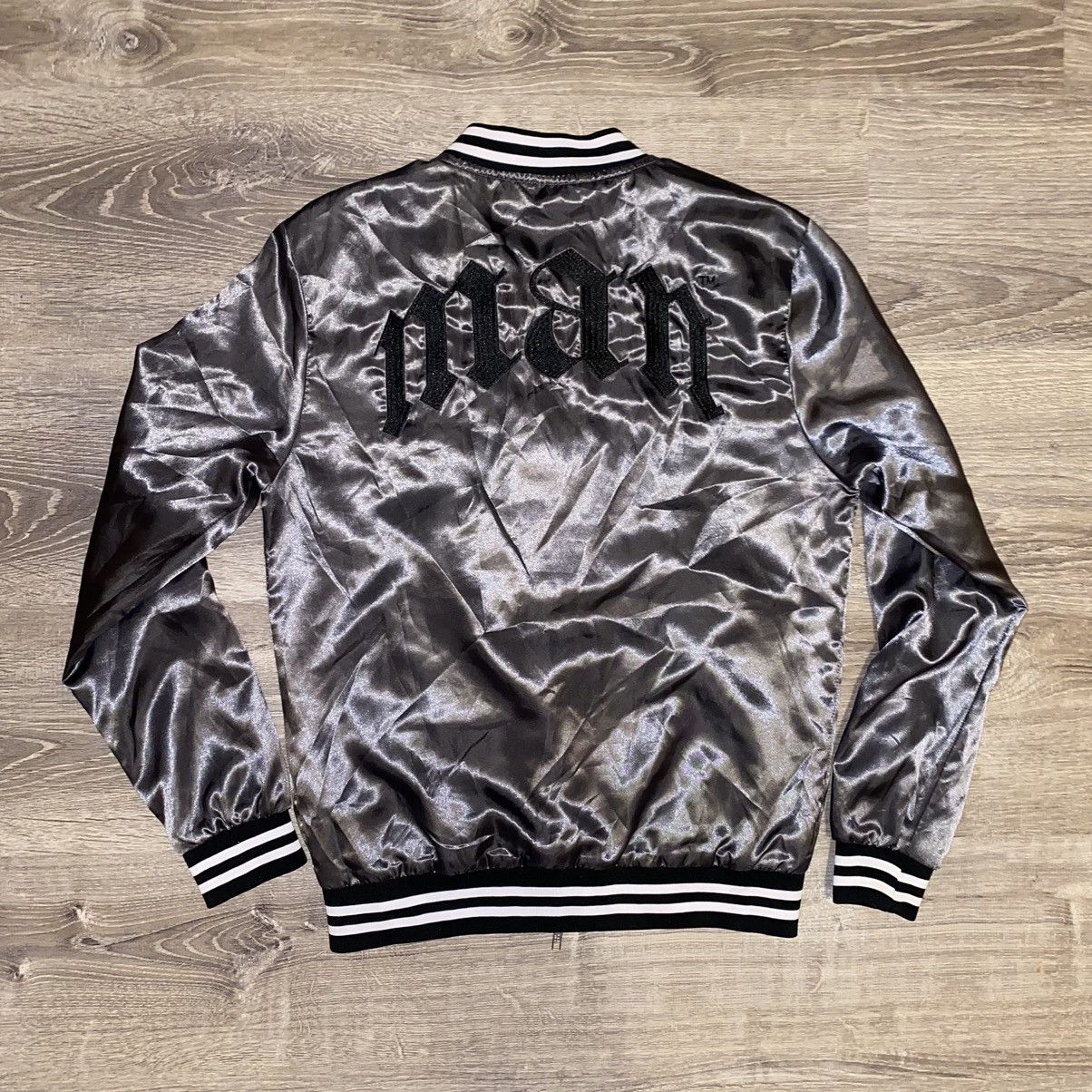 Boohoo BoohooMAN Satin Bomber Size US S / EU 44-46 / 1 - 3 Thumbnail