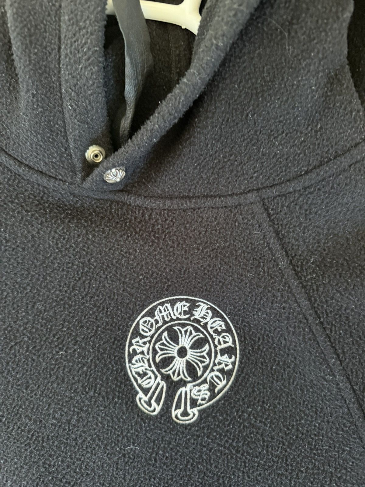 Chrome Hearts Chrome Hearts Fleece Horseshoe Pullover Hoodie Size US XL / EU 56 / 4 - 4 Thumbnail