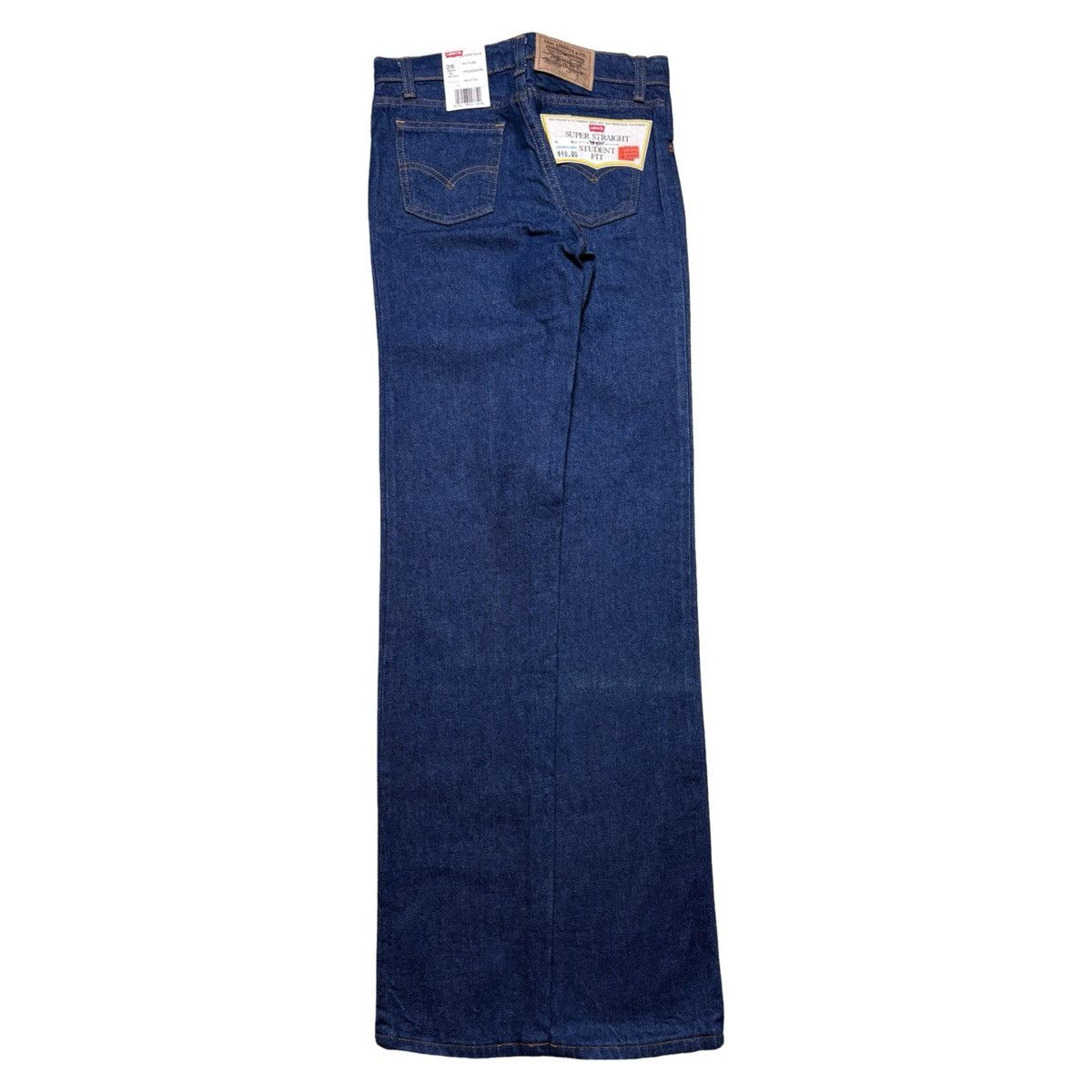 Levi's Vintage Levi's Straight Fit 705 0216 Orange Tab Jeans 26X33 Size US 26 / EU 42 - 1 Thumbnail