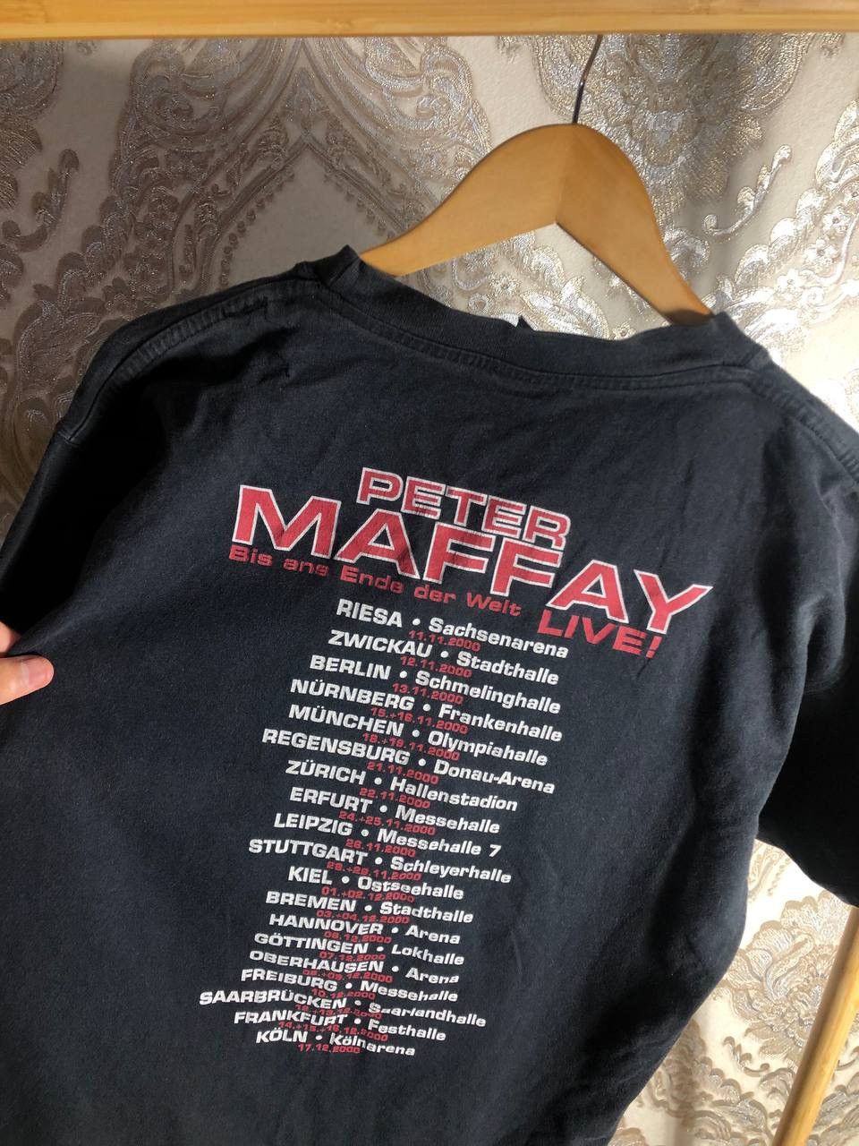 Band Tees × Vintage VERY RARE PETER MAFFAY BIS ANS ENDE DER WELT LIVE TOUR 90s Size US L / EU 52-54 / 3 - 5 Thumbnail