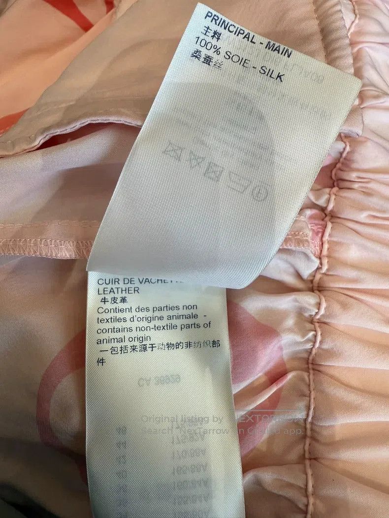 Louis Vuitton Louis Vuitton Pink Old Flower Silk Jacket Size XS / US 0-2 / IT 36-38 - 6 Thumbnail