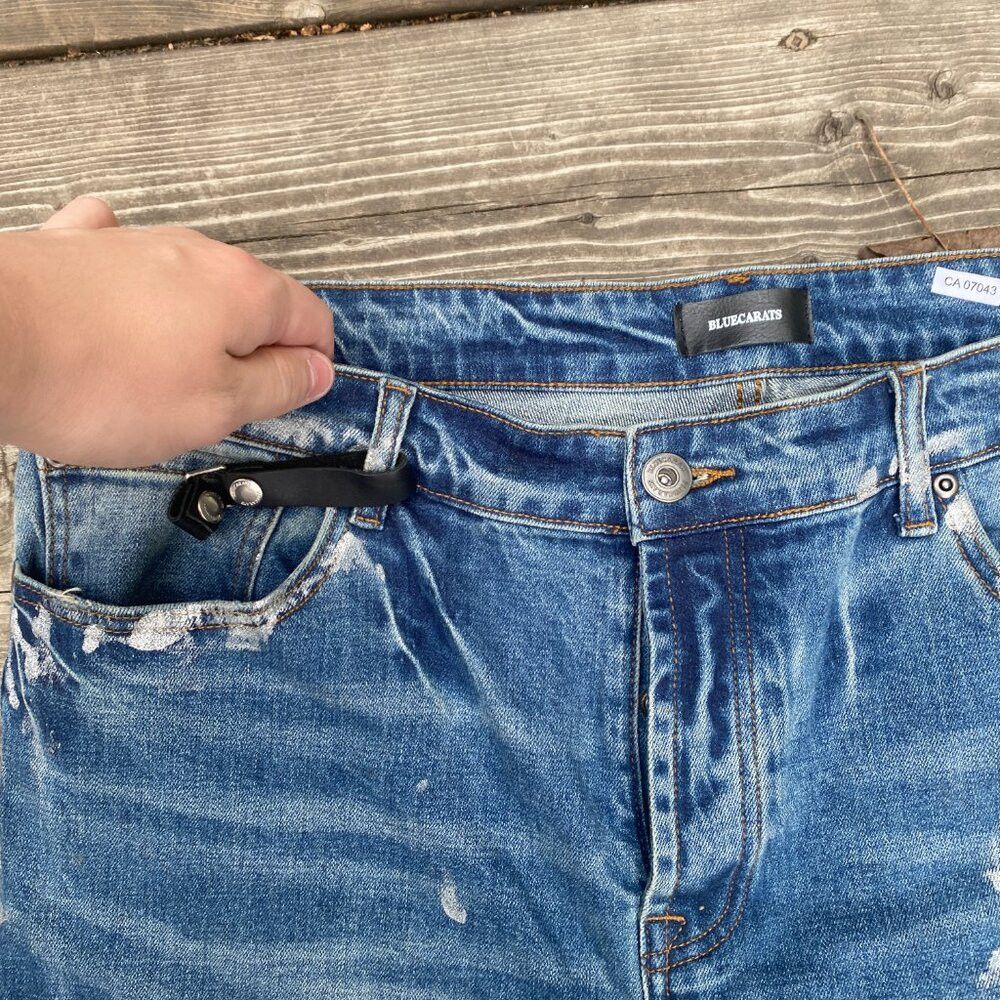Japanese Brand × Vintage Vintage Japanese Denim Bluecarats Designer Jeans Size 38 Bl Size US 38 / EU 54 - 6 Thumbnail