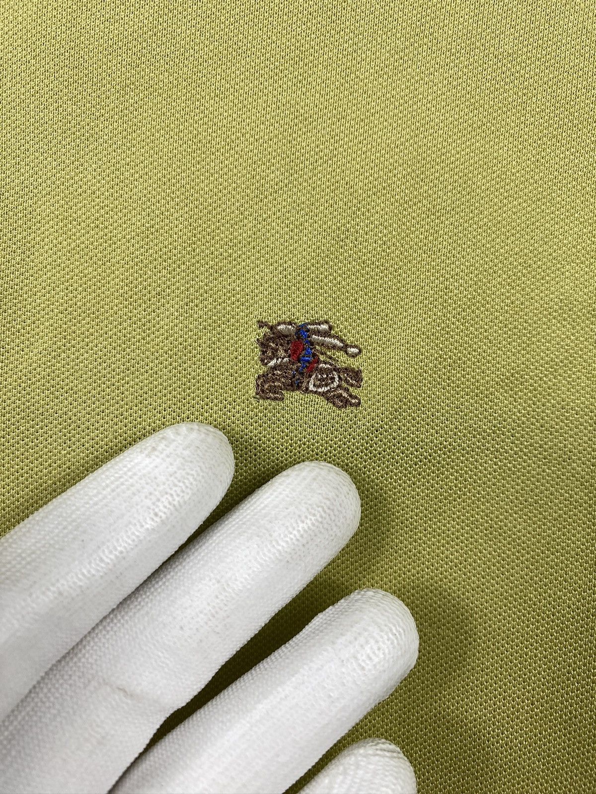Burberry × Vintage Burberry green Polo embroidered logo luxury premium oldmoney Size US S / EU 44-46 / 1 - 2 Thumbnail