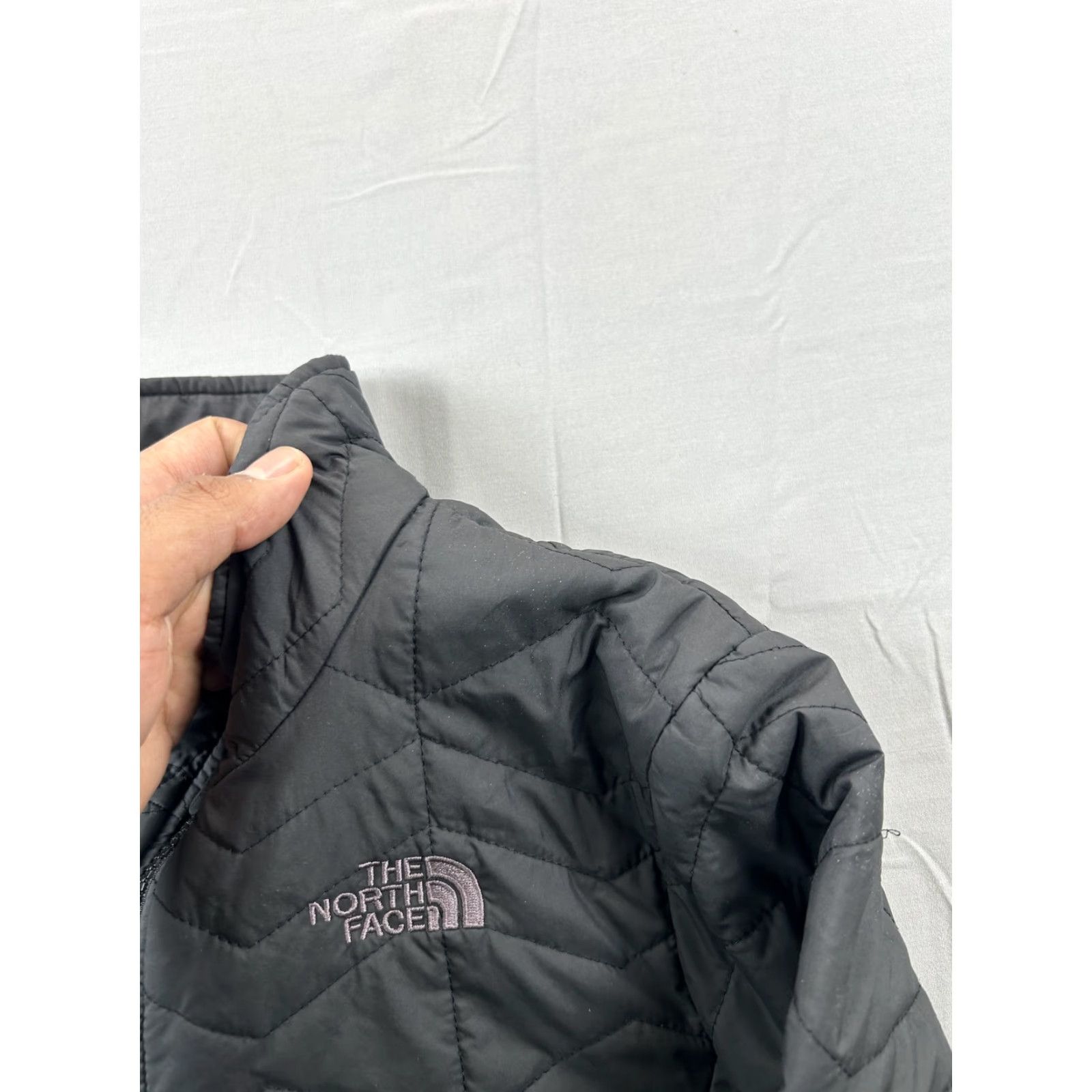 The North Face The North Face Jacket Womens Small Black Quilted Insulated Full Zip Nylon Size S / US 4 / IT 40 - 7 Thumbnail