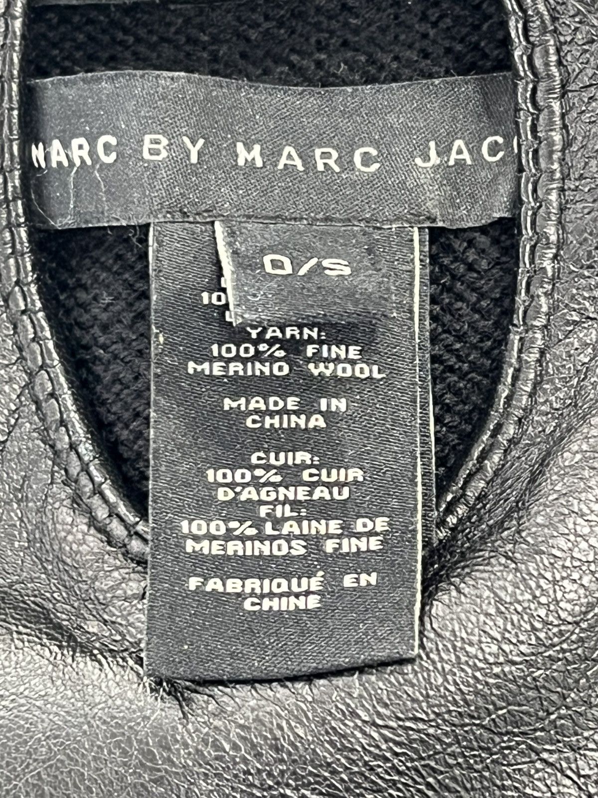 Marc Jacobs Leather Cutoff gloves Size ONE SIZE - 5 Thumbnail