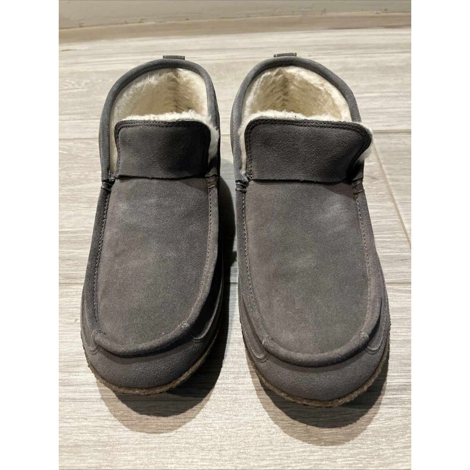SOREL SOREL Men's 10 Manawan ll Moc Slipper Gray Moccasin Faux Fur Size US 10 / EU 43 - 2 Thumbnail