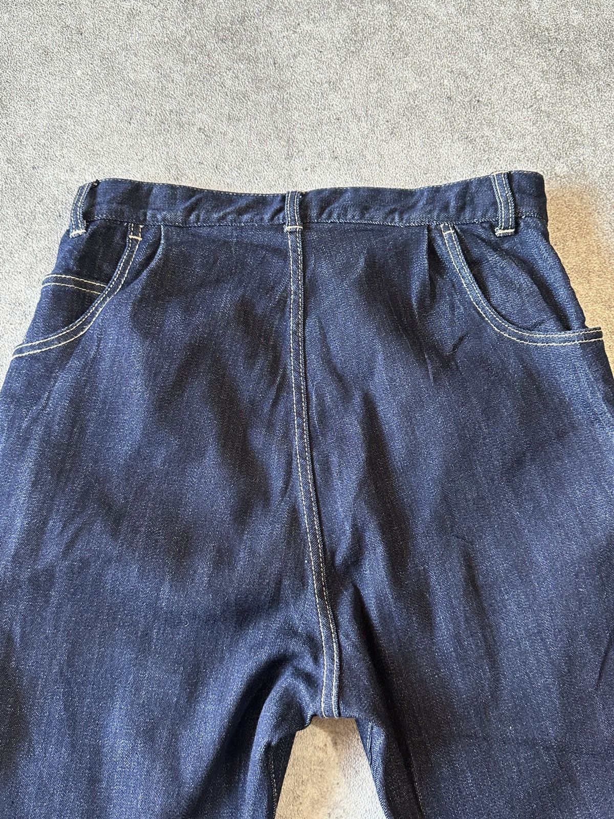 Issey Miyake 90s Vintage Mercibeaucoup by Issey Miyake Denim Pants Size US 28 / EU 44 - 6 Thumbnail