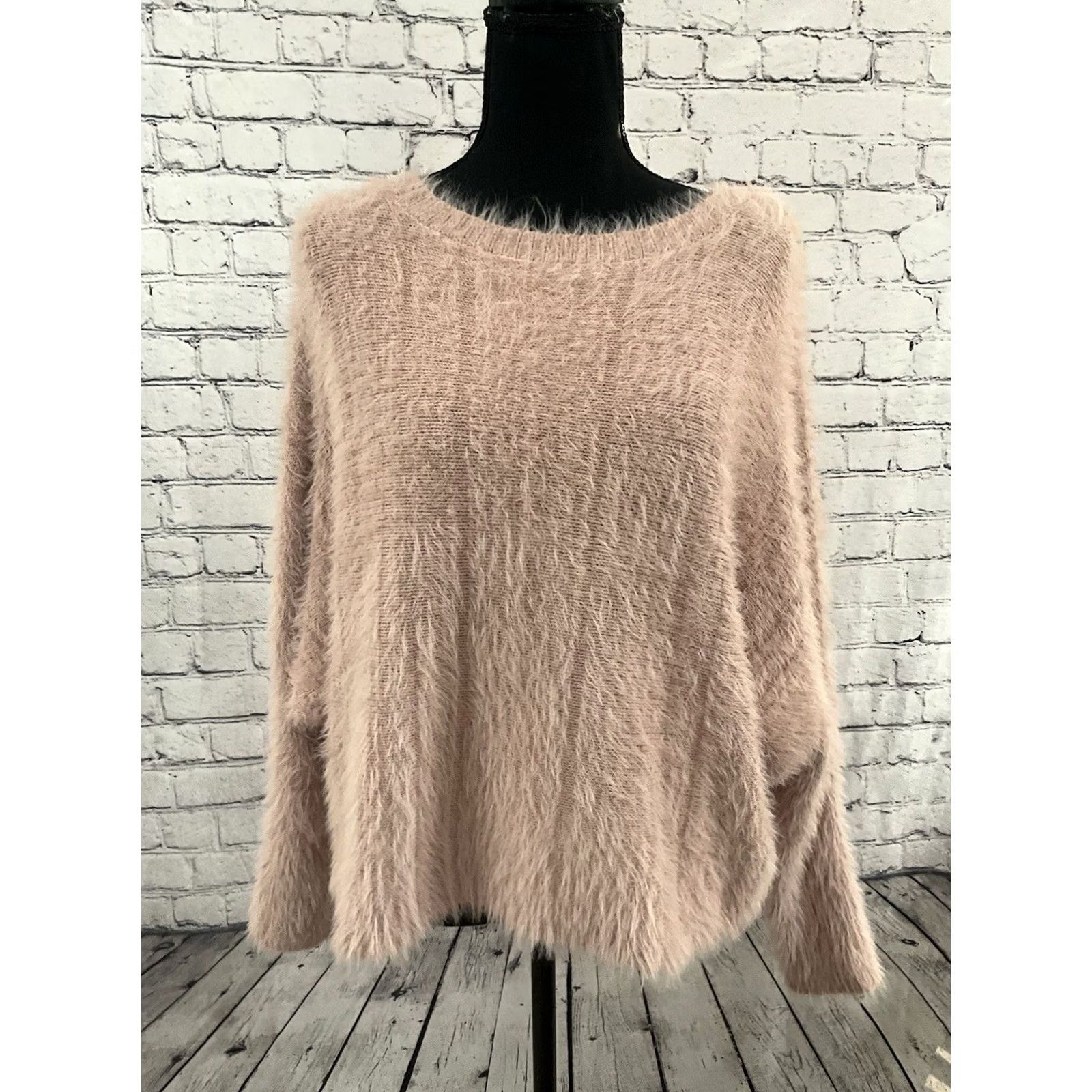 Pinko Wearing Your Heart On Your Sleeve Womens Pink Pullover Cardigan Sweater M Size Pullover Knit Tight-Knit Solid Casual Womens Size M / US 6-8 / IT 42-44 - 4 Thumbnail