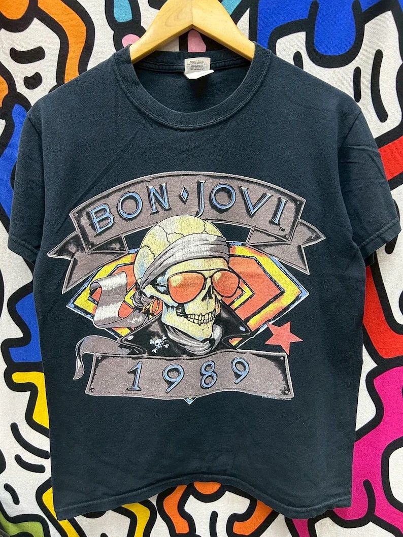Vintage Vintage 2000s Bon Jovi tshirt size S Size US S / EU 44-46 / 1 - 2 Thumbnail