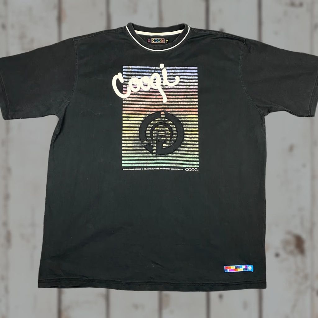 Coogi VINTAGE COOGI T SHIRT Black XXXL 3XL Streetwear 90s Y2K Embroidered Logo Mens Short Sleeve Crew Neck Size US XXL / EU 58 / 5 - 1 Thumbnail