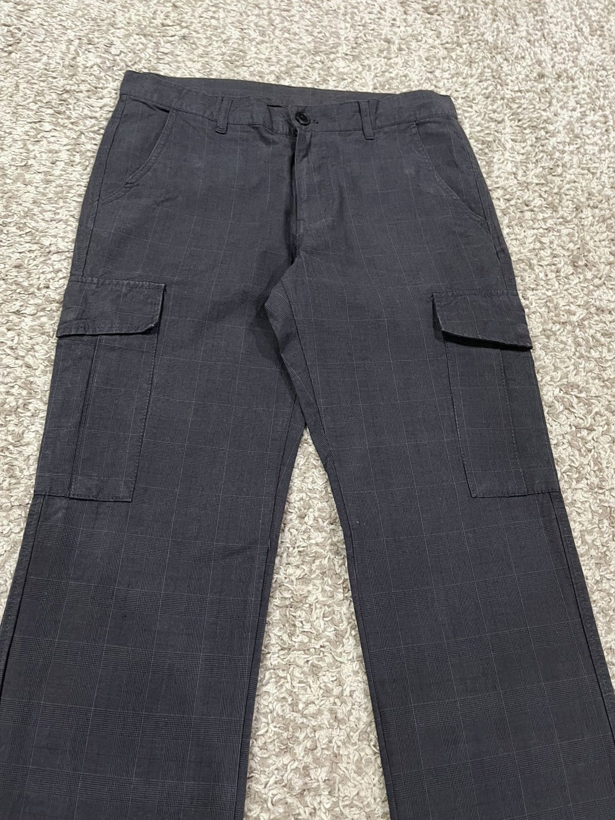 Japanese Brand TAKEO KIKUCHI TARTAN CARGO Size US 31 - 2 Thumbnail