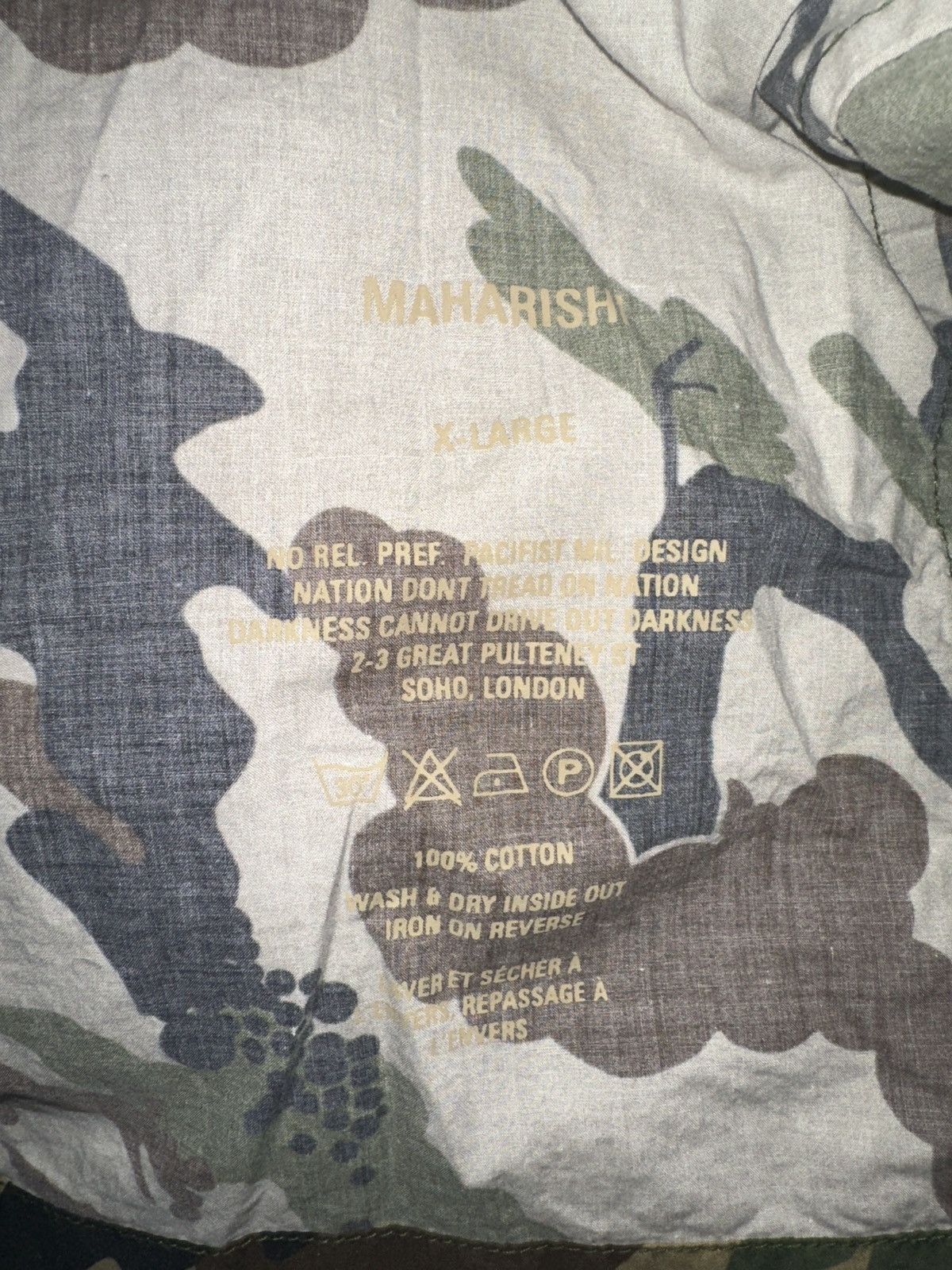 Maharishi Maharishi Bonsai Short Sleeve Shirt Size US XL / EU 56 / 4 - 3 Thumbnail