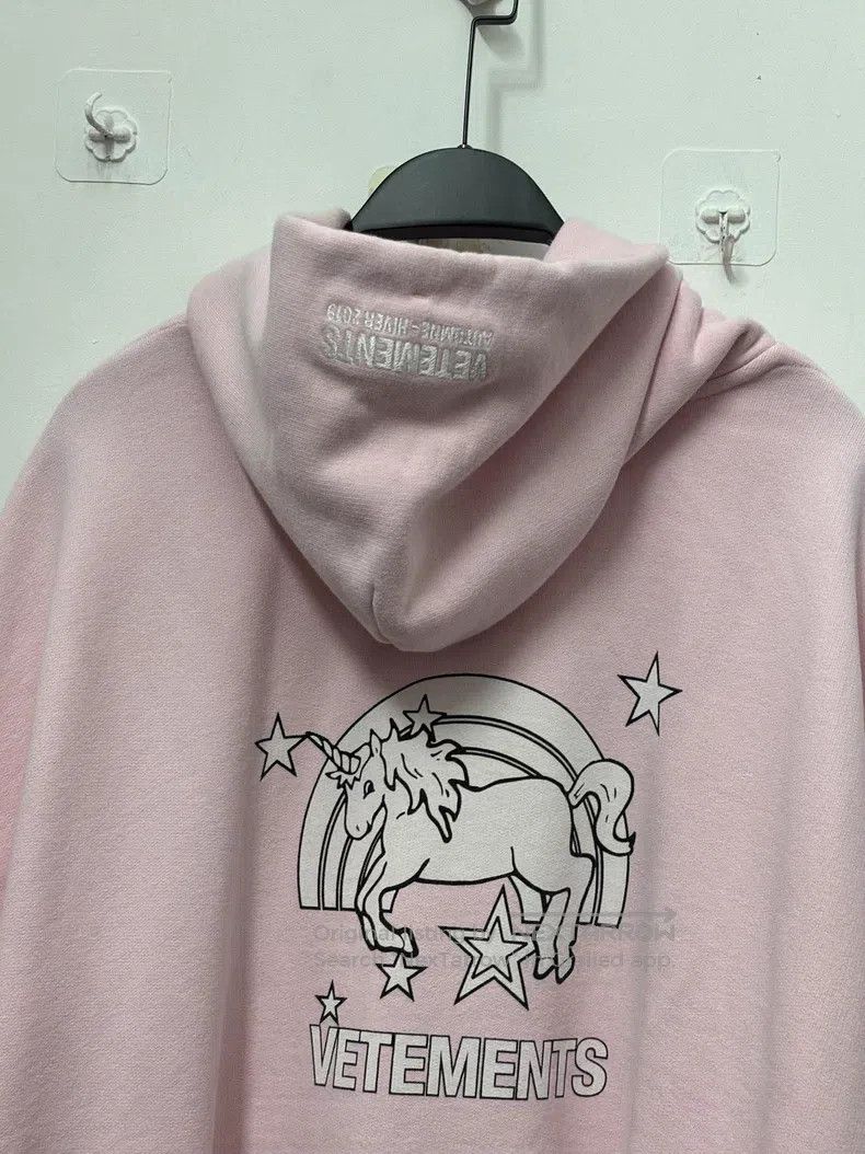 Vetements VETEMENTS Sweatshirt Hoodie Pink Size US M / EU 48-50 / 2 - 3 Thumbnail