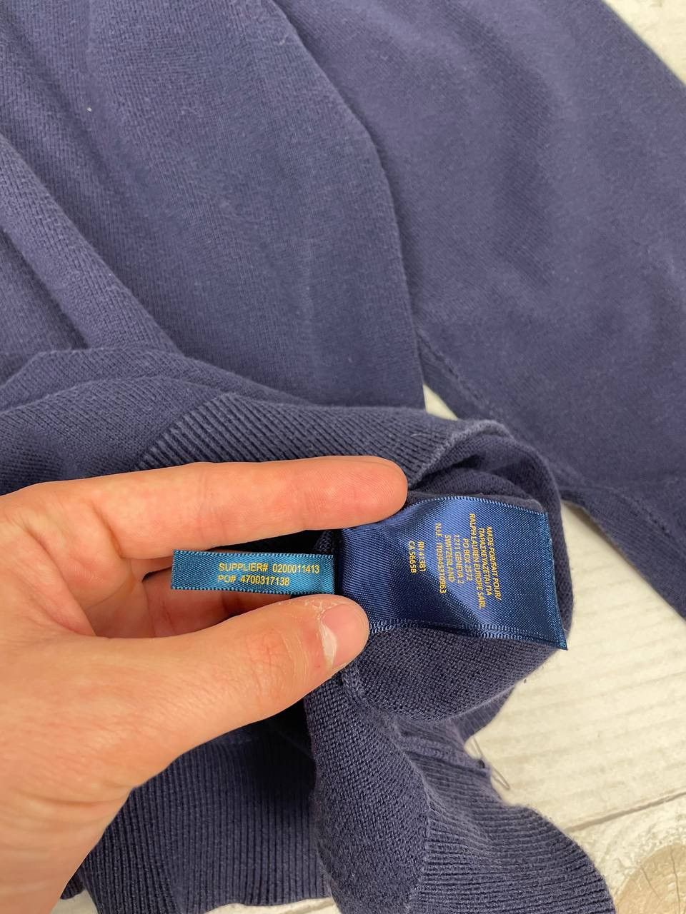 Polo Ralph Lauren Vintage Polo Golf Ralph Lauren Sweatshirt Half Zip Size US L / EU 52-54 / 3 - 9 Thumbnail