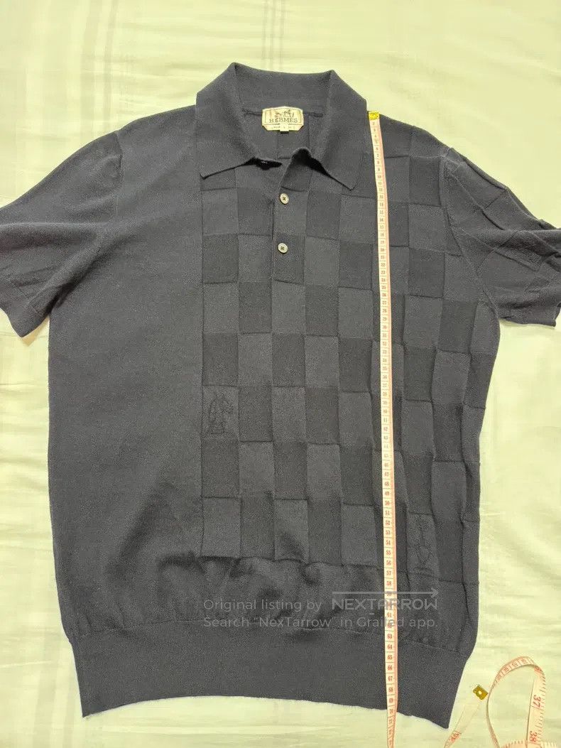 Hermes Hermes Cashmere short-sleeve, 64% cashmere + 36% cotton, u Size US L / EU 52-54 / 3 - 5 Thumbnail
