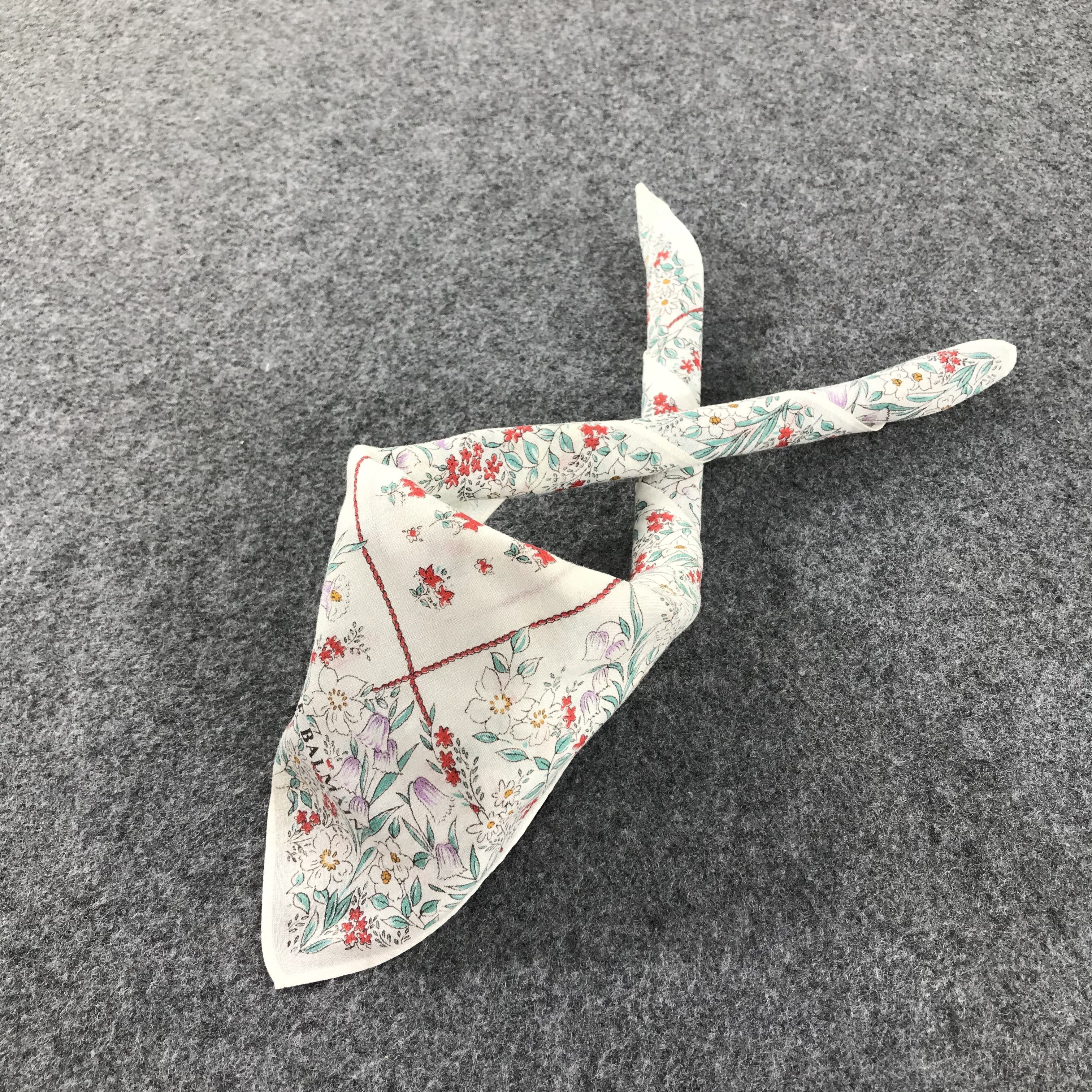 Pierre Balmain Pierre Balmain Handkerchief Neckerchief Bandana H98 Size ONE SIZE - 3 Thumbnail