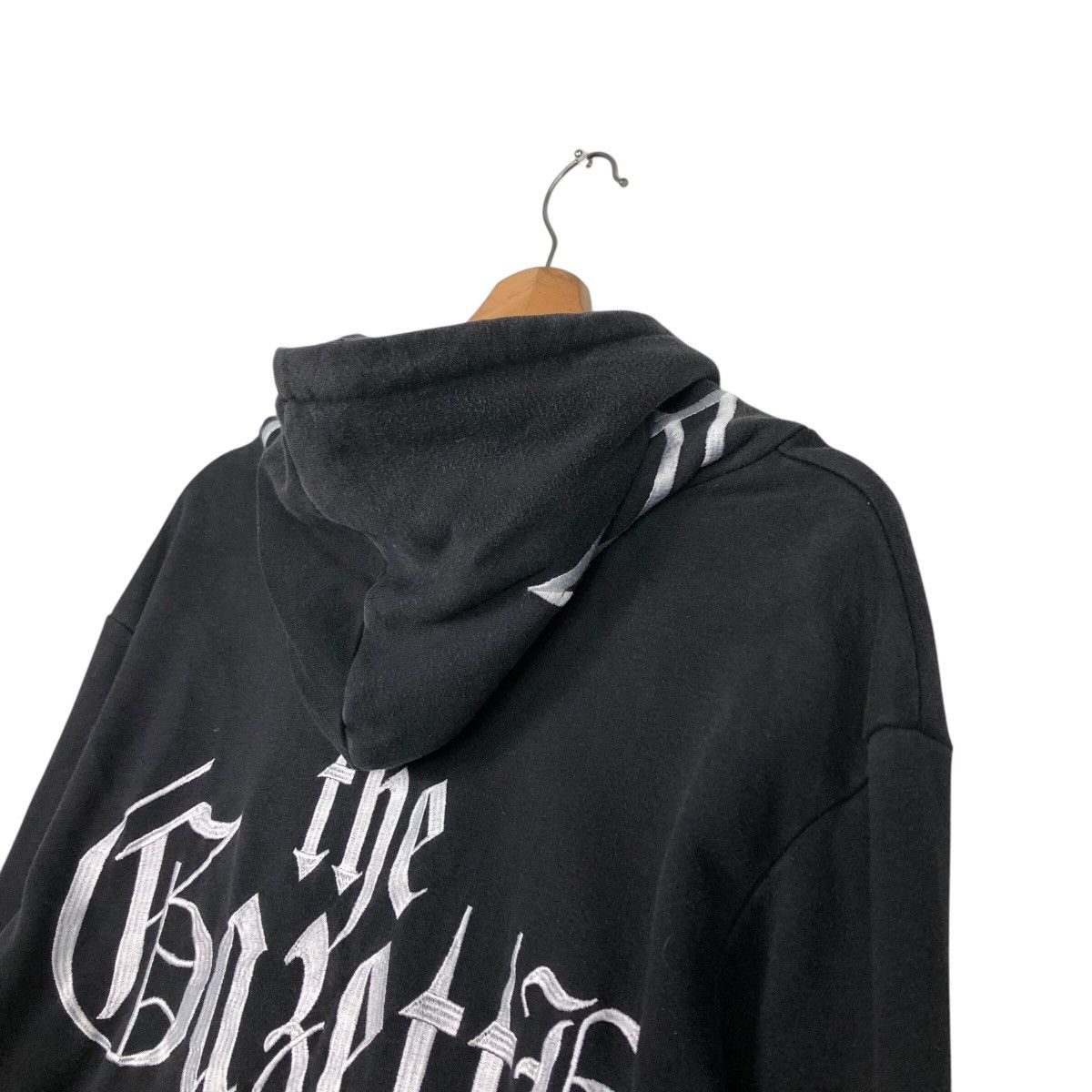 Hysteric Glamour 📌Vintage Hoodie Zipper Jacket Black Moral Punk Big Logo Size US M / EU 48-50 / 2 - 12 Thumbnail