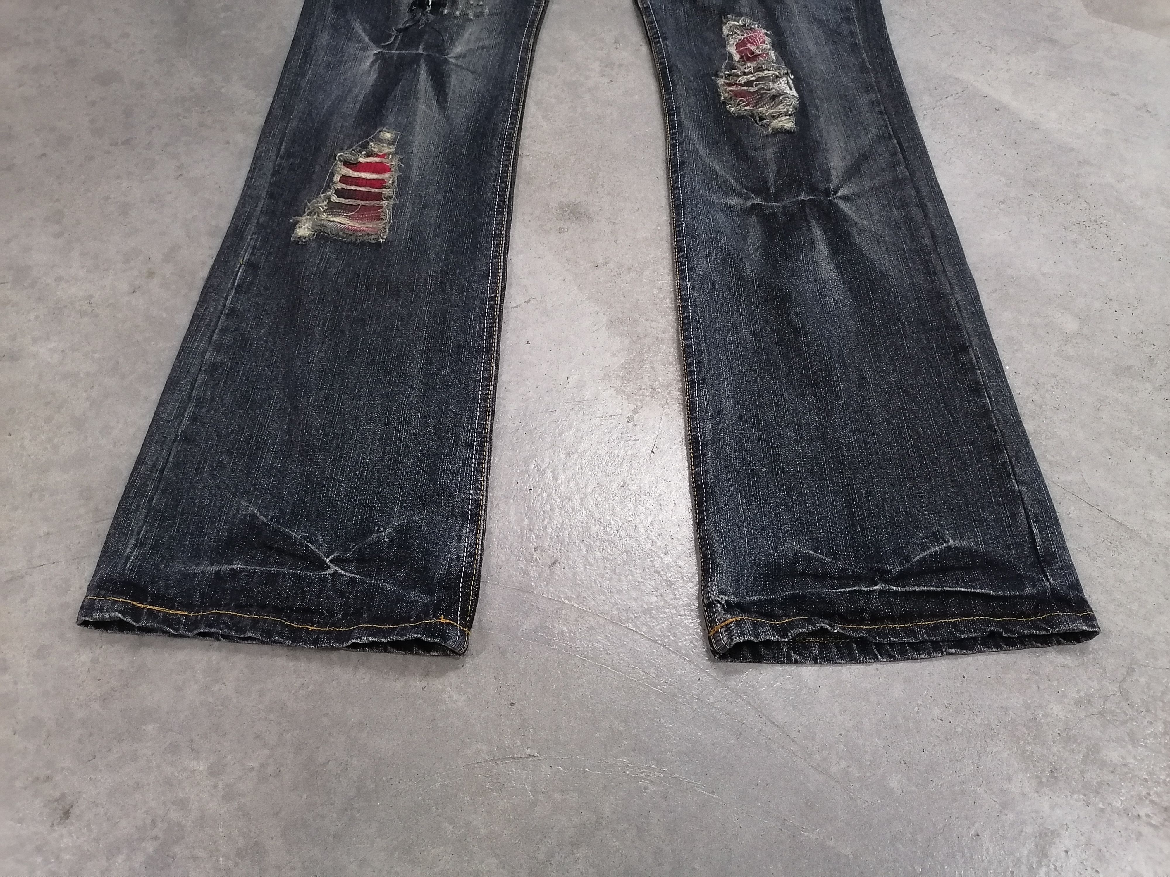 14th Addiction × If Six Was Nine × In The Attic In The Attic Homme Distressed Denim Pants Size US 31 - 3 Thumbnail