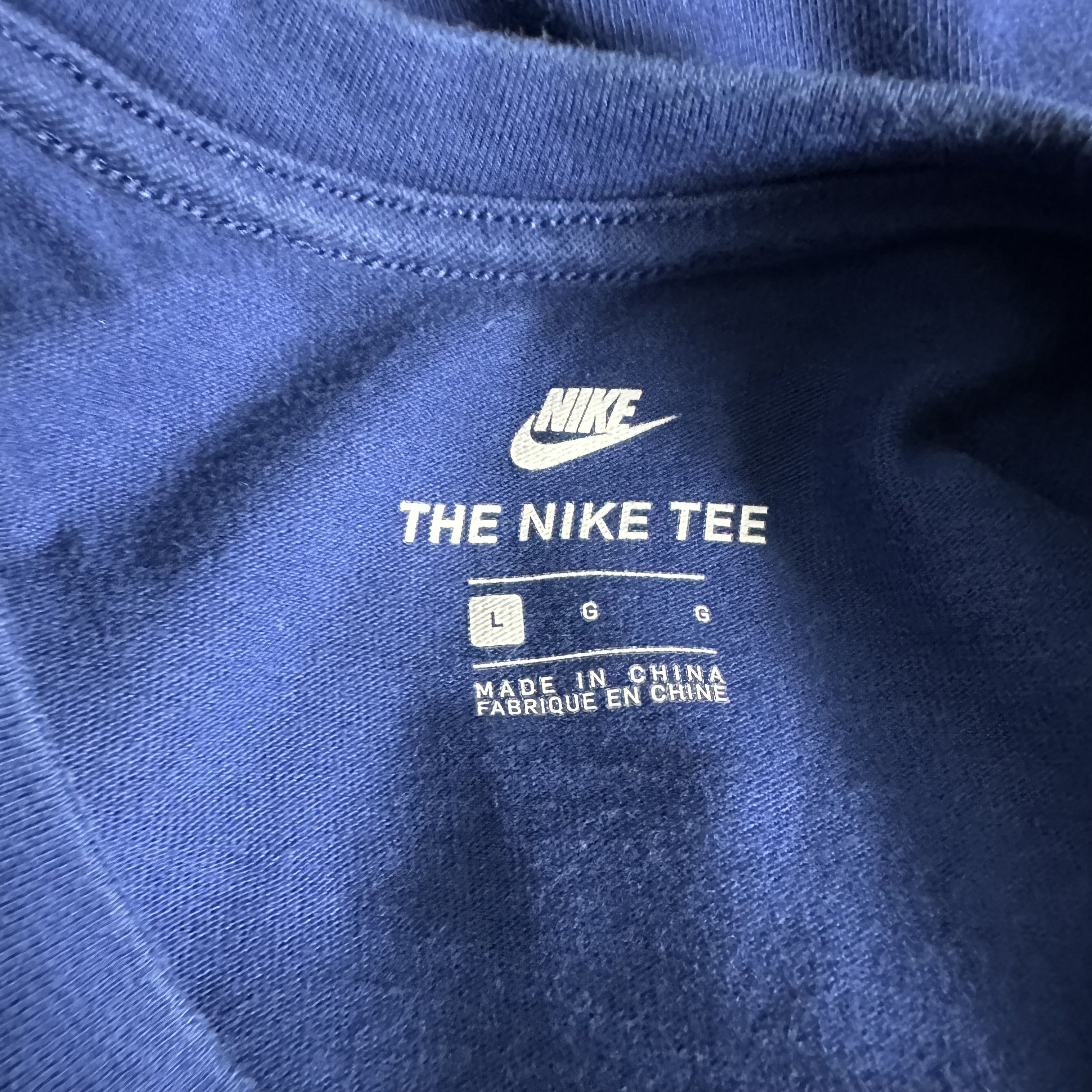 Nike 🔥RARE🔥Nike Swoosh Spell Out Logo T-shirt Size US L / EU 52-54 / 3 - 6 Thumbnail